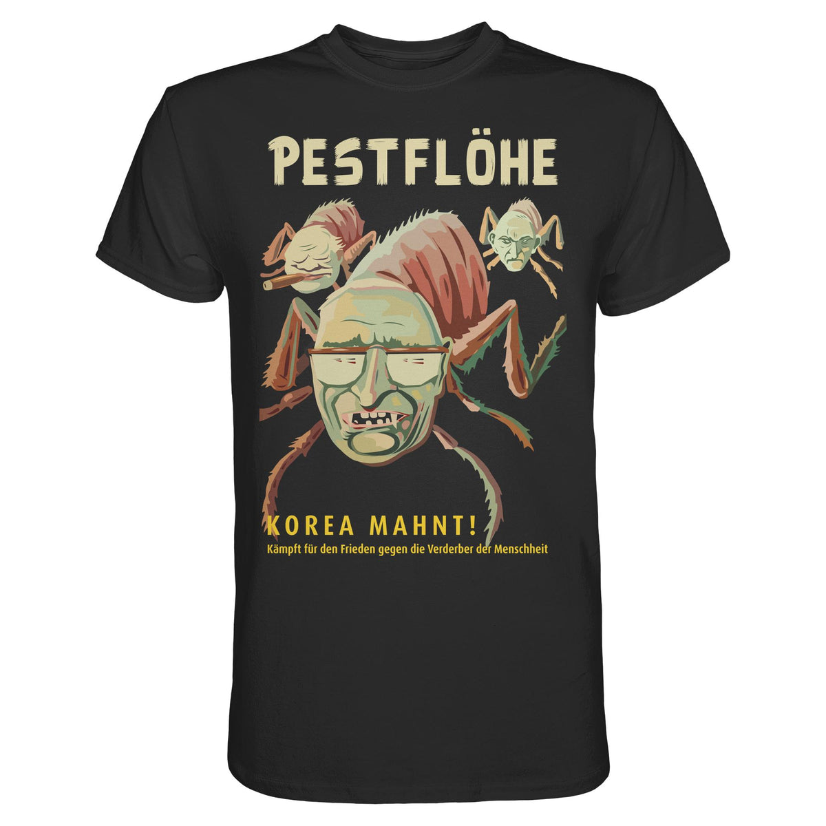 DDR Ostalgie Shirt Unisex • NATO-PESTFLÖHE - KOREA WARNT