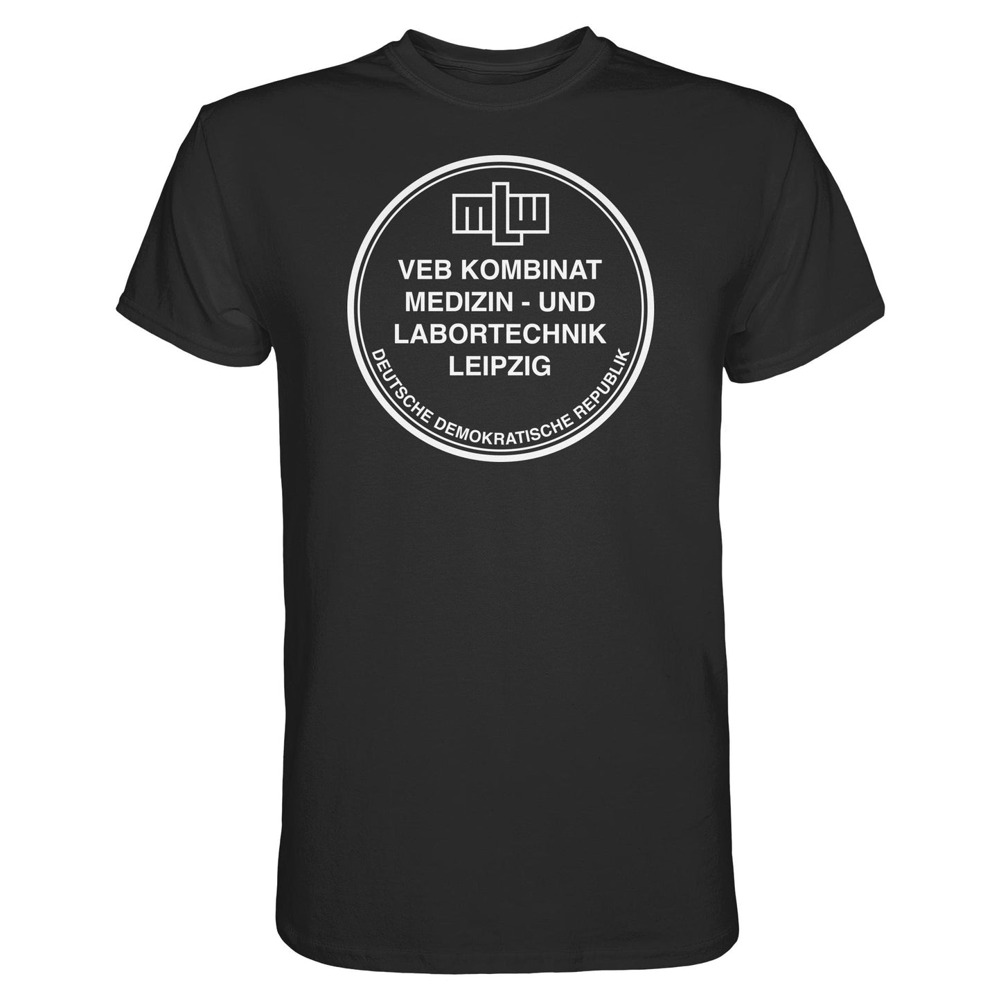 DDR Ostalgie Shirt Unisex • MLW VEB KOMBINAT MEDIZIN- UND LABORTECHNIK LEIPZIG