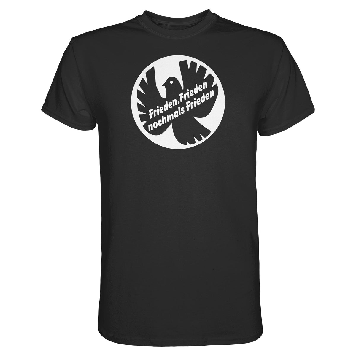 DDR Ostalgie Shirt Unisex • FRIEDEN, FRIEDEN NOCHMALS FRIEDEN (ORIGINAL BANNER)