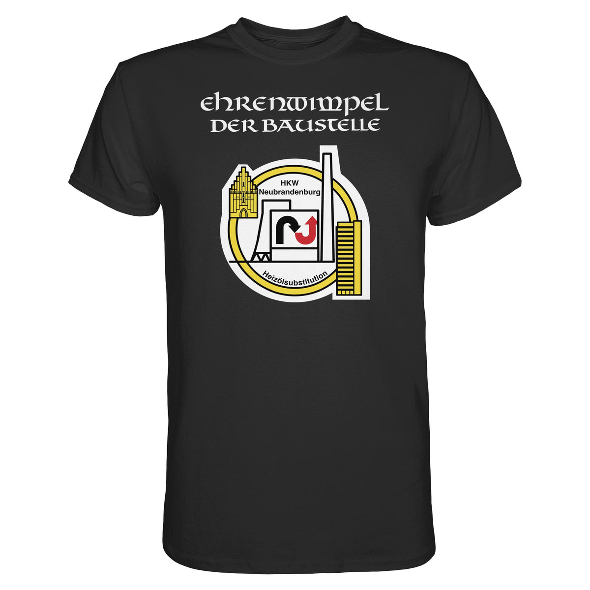DDR Ostalgie Shirt Unisex • EHRENWIMPEL HKW NEUBRANDENBURG