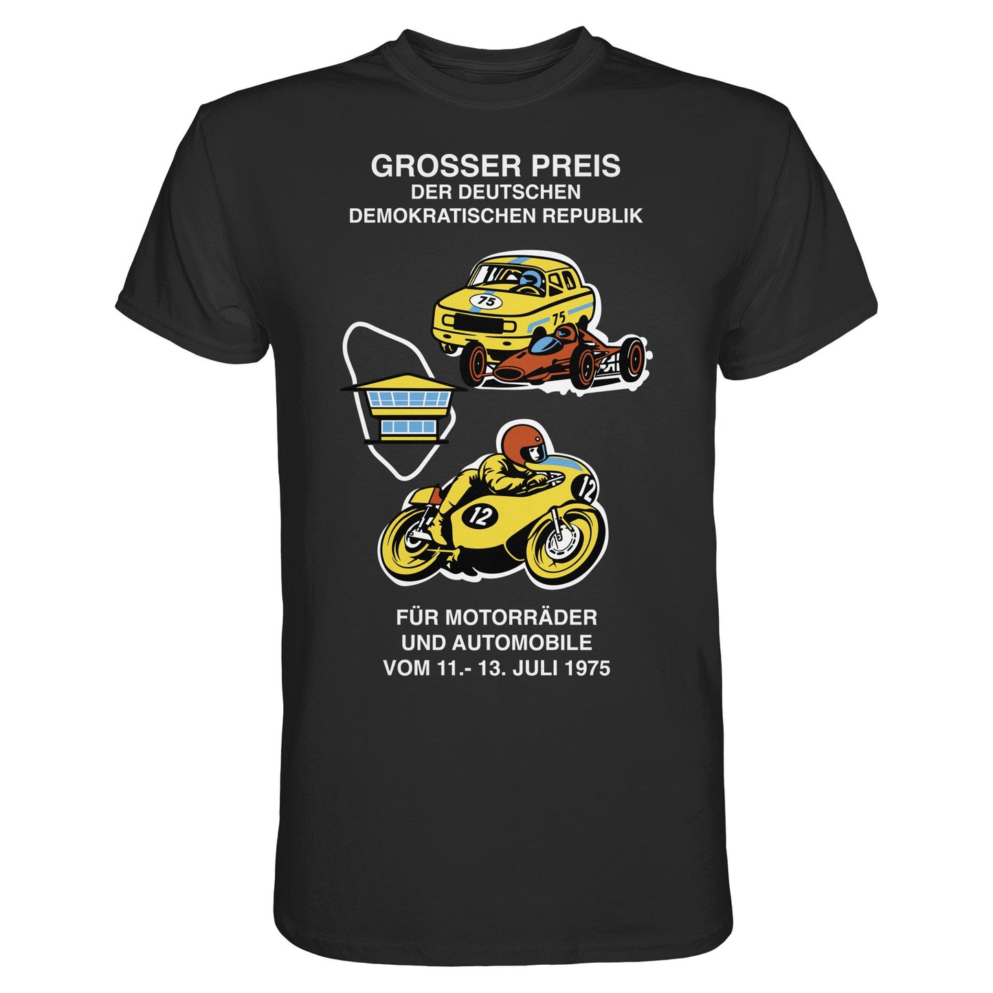 DDR Ostalgie Shirt Unisex • GROSSER PREIS DER DDR 1975