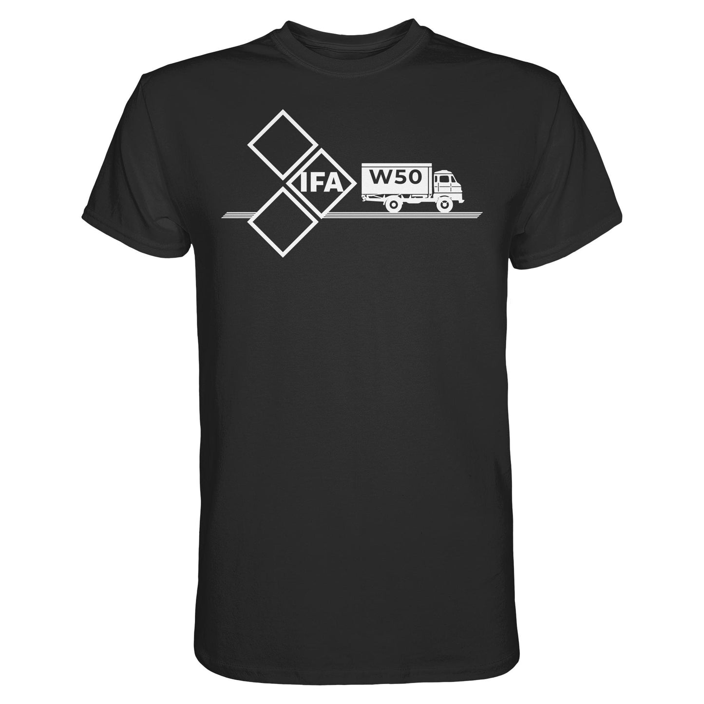 DDR Ostalgie Shirt Unisex • IFA W50 (ORIGINAL SCHILD)