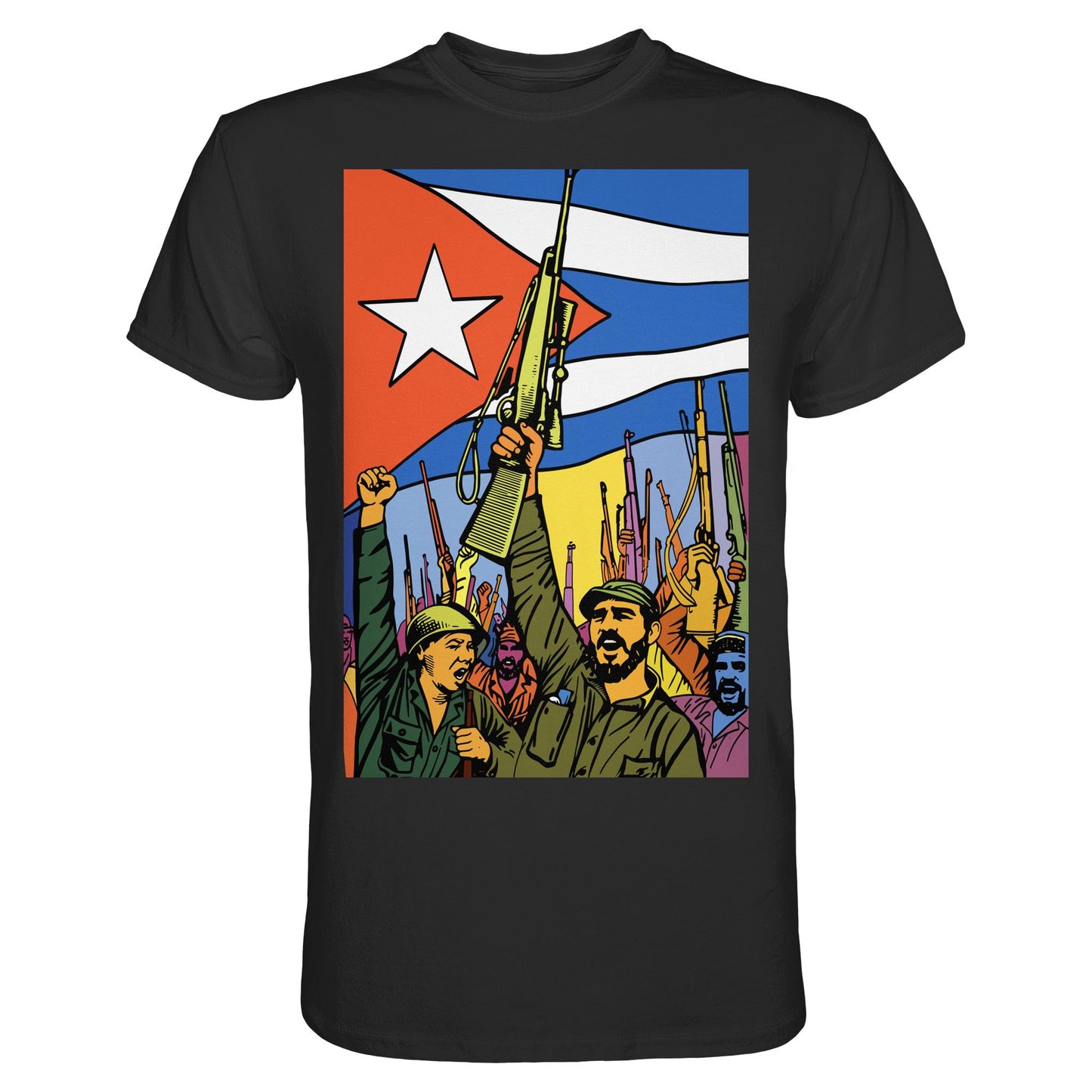 DDR Ostalgie Shirt Unisex • KUBANISCHE REVOLUTION (ORIGINAL POSTER)