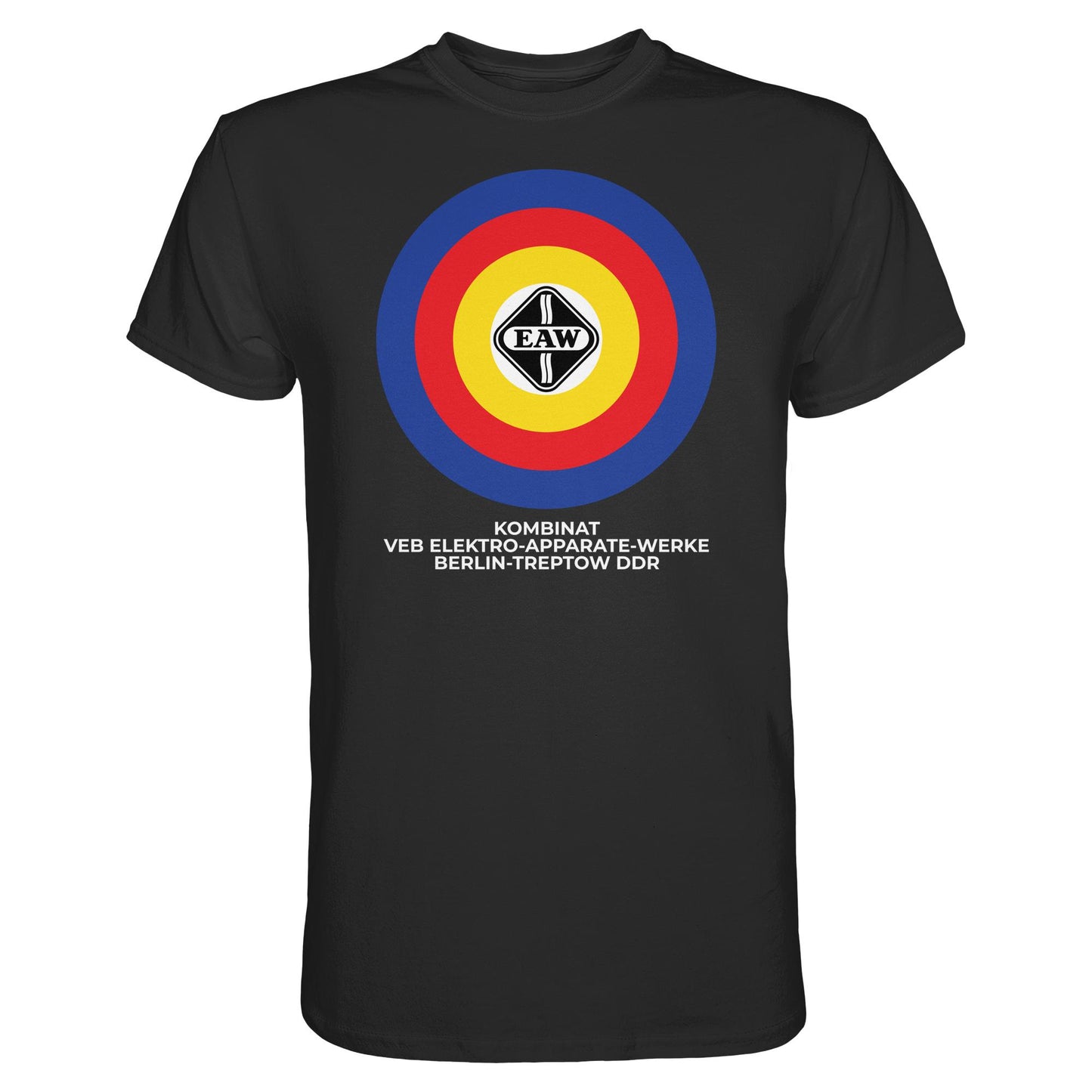 DDR Ostalgie Shirt Unisex • VEB ELEKTRO-APPARATE-WERKE BERLIN-TREPTOW