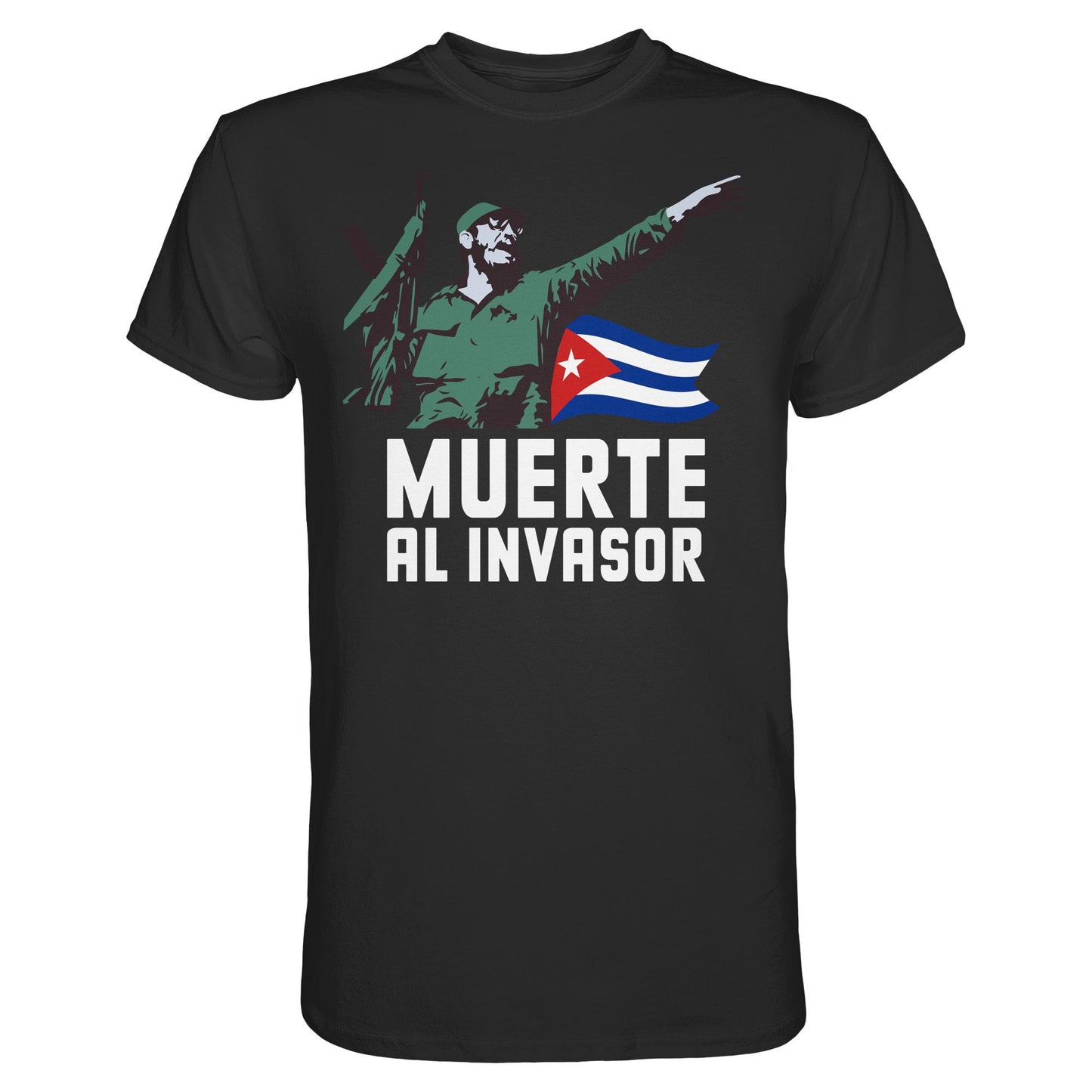 DDR Ostalgie Shirt Unisex • KUBA - MUERTE AL INVASOR