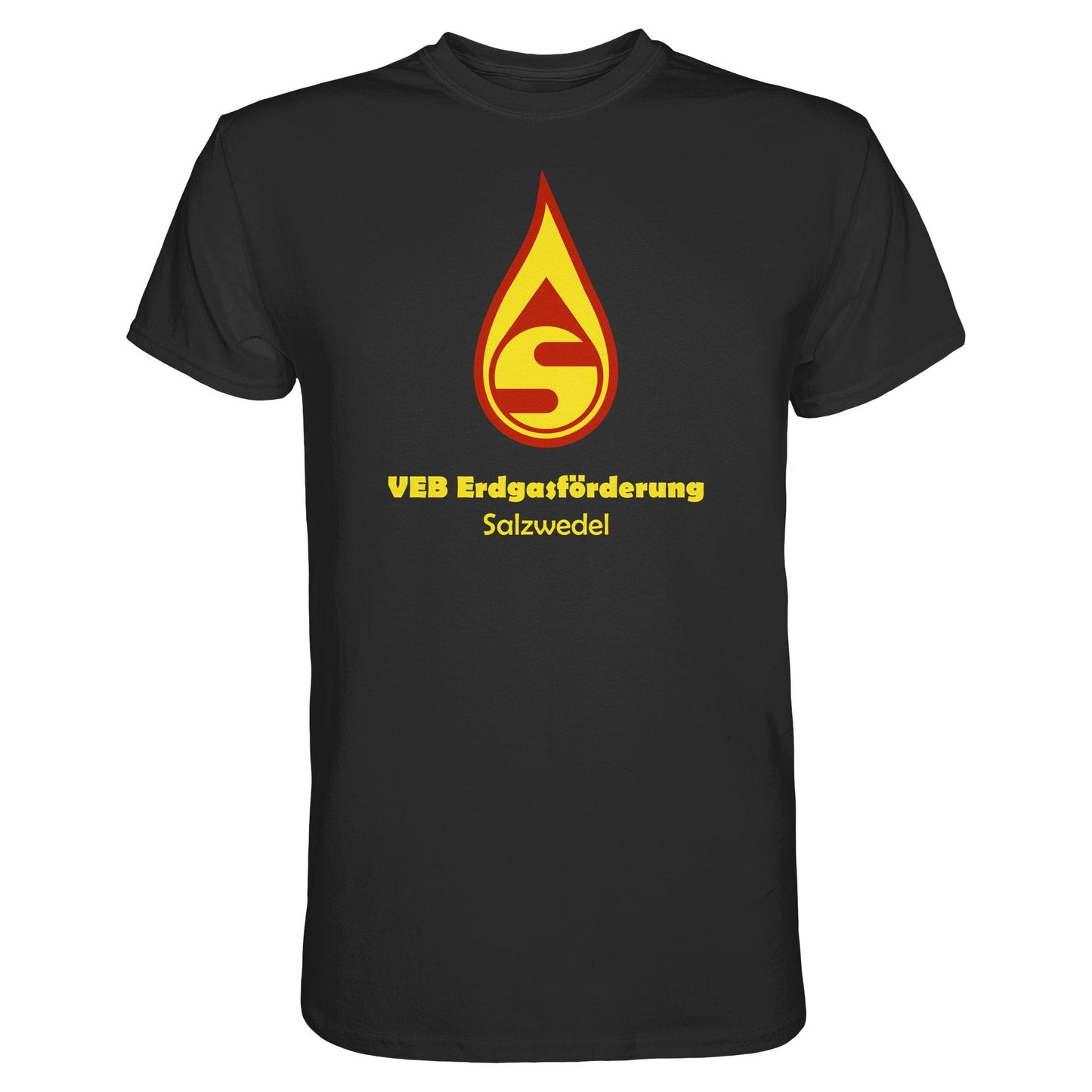 DDR Ostalgie Shirt Unisex • VEB ERDGASFÖRDERUNG SALZWEDEL