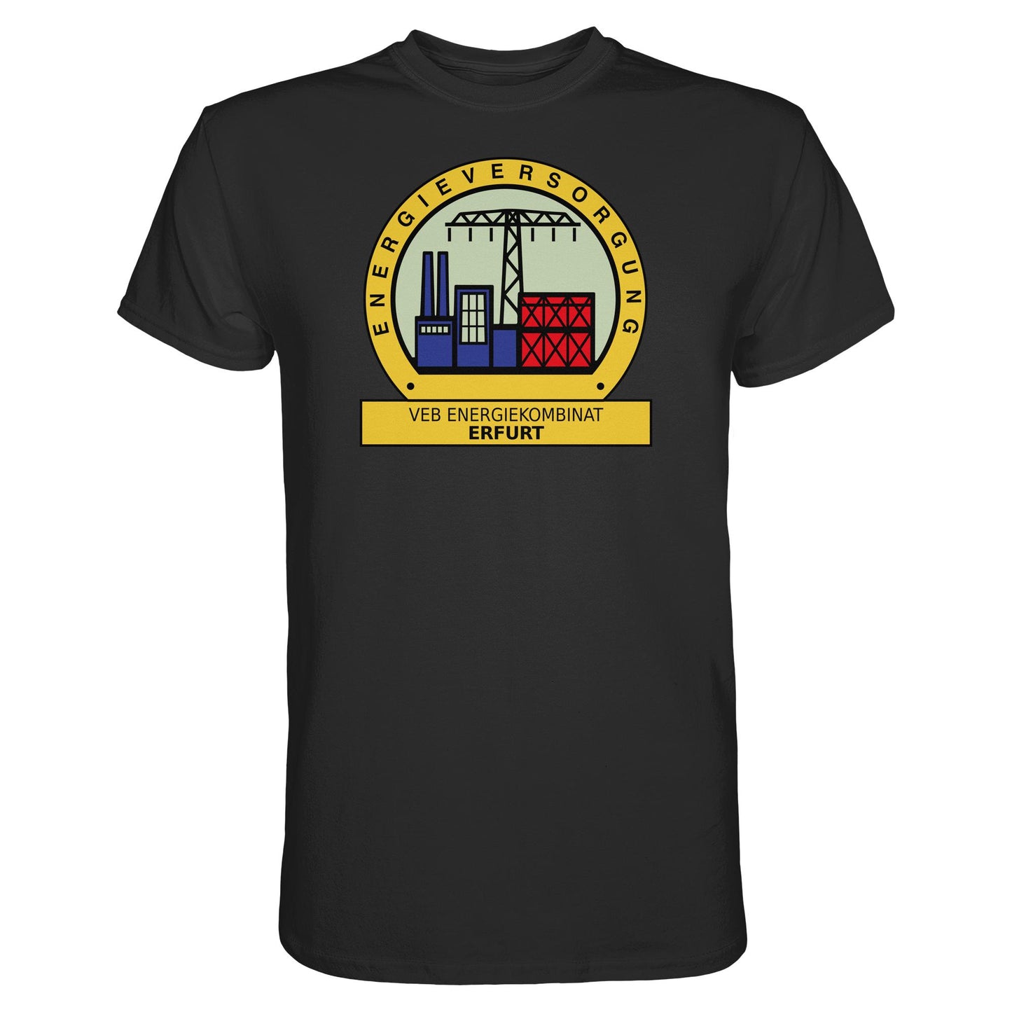 DDR Ostalgie Shirt Unisex • VEB ENERGIEKOMBINAT ERFURT
