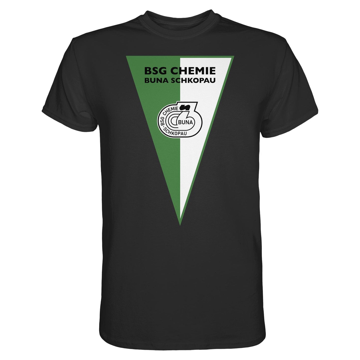 DDR Ostalgie Shirt Unisex • BSG CHEMIE BUNA SCHKOPAU (ORIGINALWIMPEL)