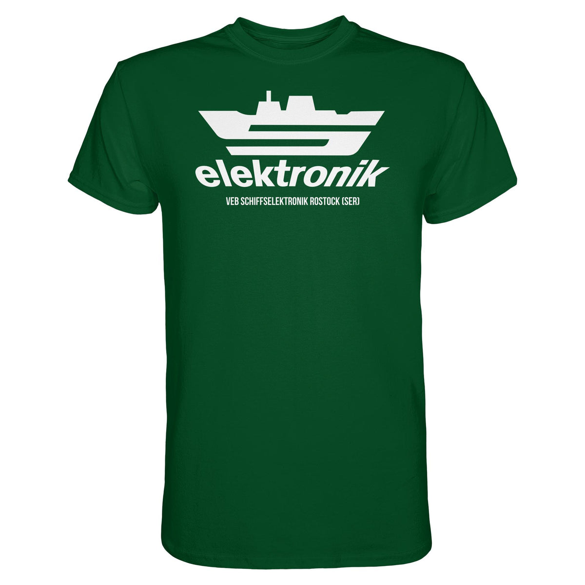 DDR Ostalgie Shirt Unisex • VEB SCHIFFSELEKTRONIK ROSTOCK
