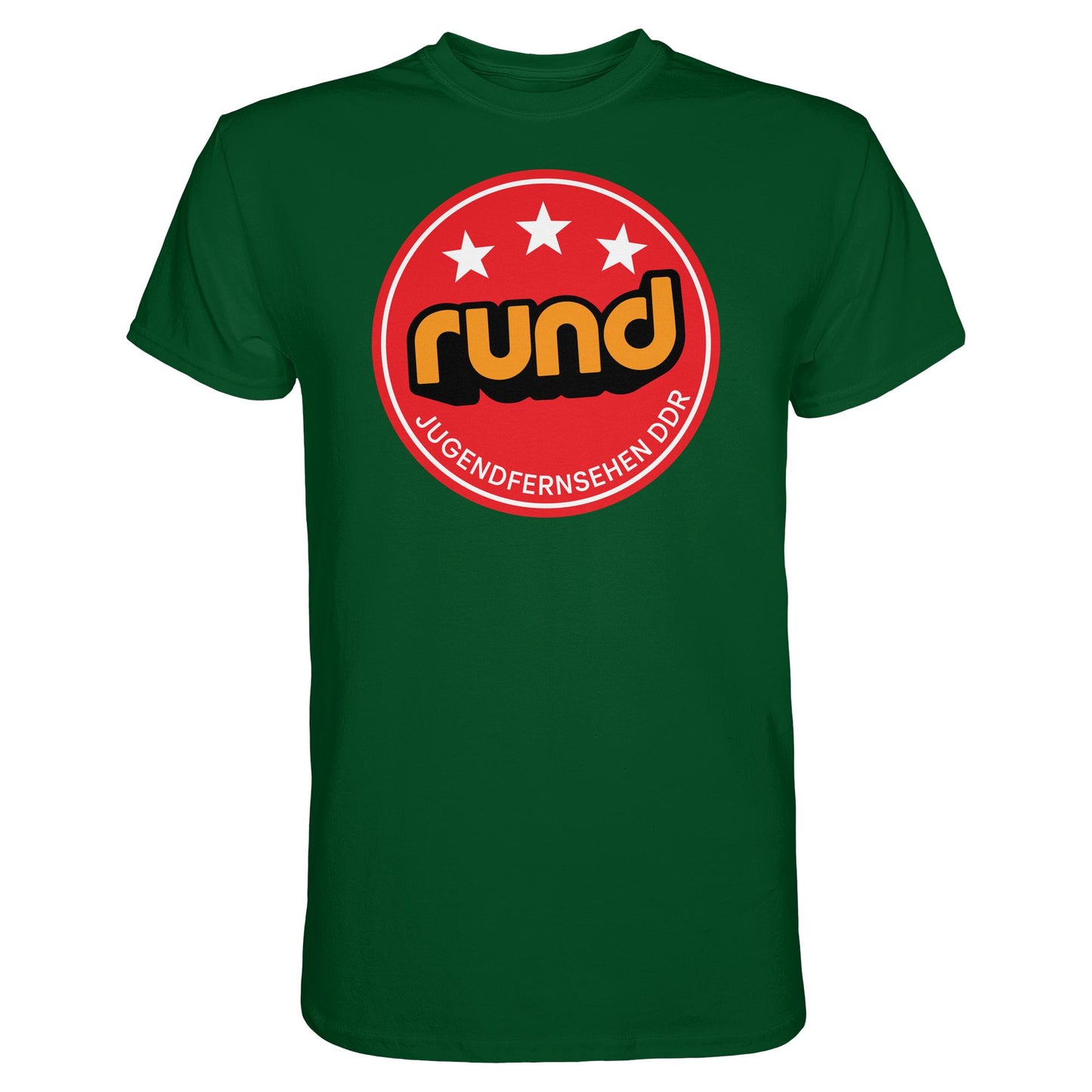 DDR Ostalgie Shirt Unisex • RUND - JUGENDFERNSEHEN DDR