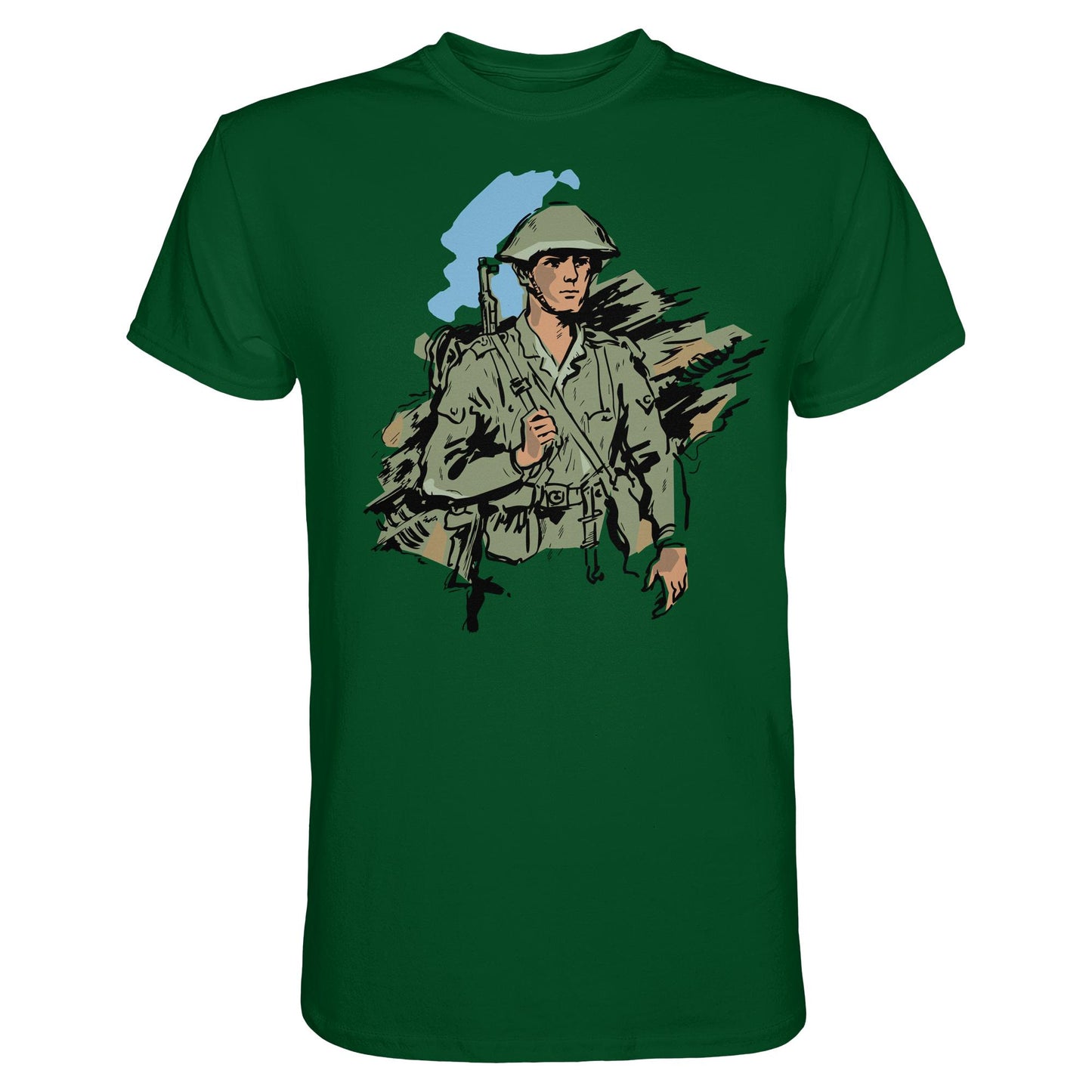 DDR Ostalgie Shirt Unisex • NVA-SOLDAT (ORIGINAL-ILLUSTRATION)