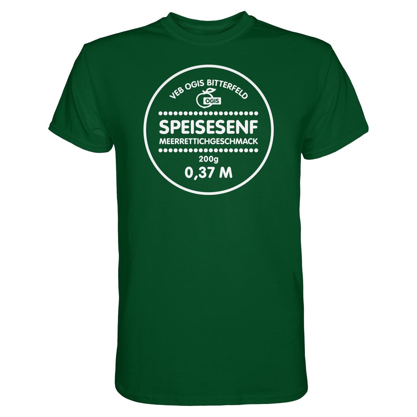 DDR Ostalgie Shirt Unisex • VEB OGIS BITTERFELD - SPEISESENF