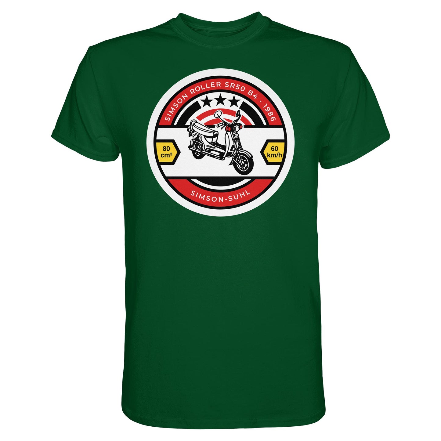 DDR Ostalgie Shirt Unisex • SIMSON SR50 - ORIGINAL BIERDECKEL