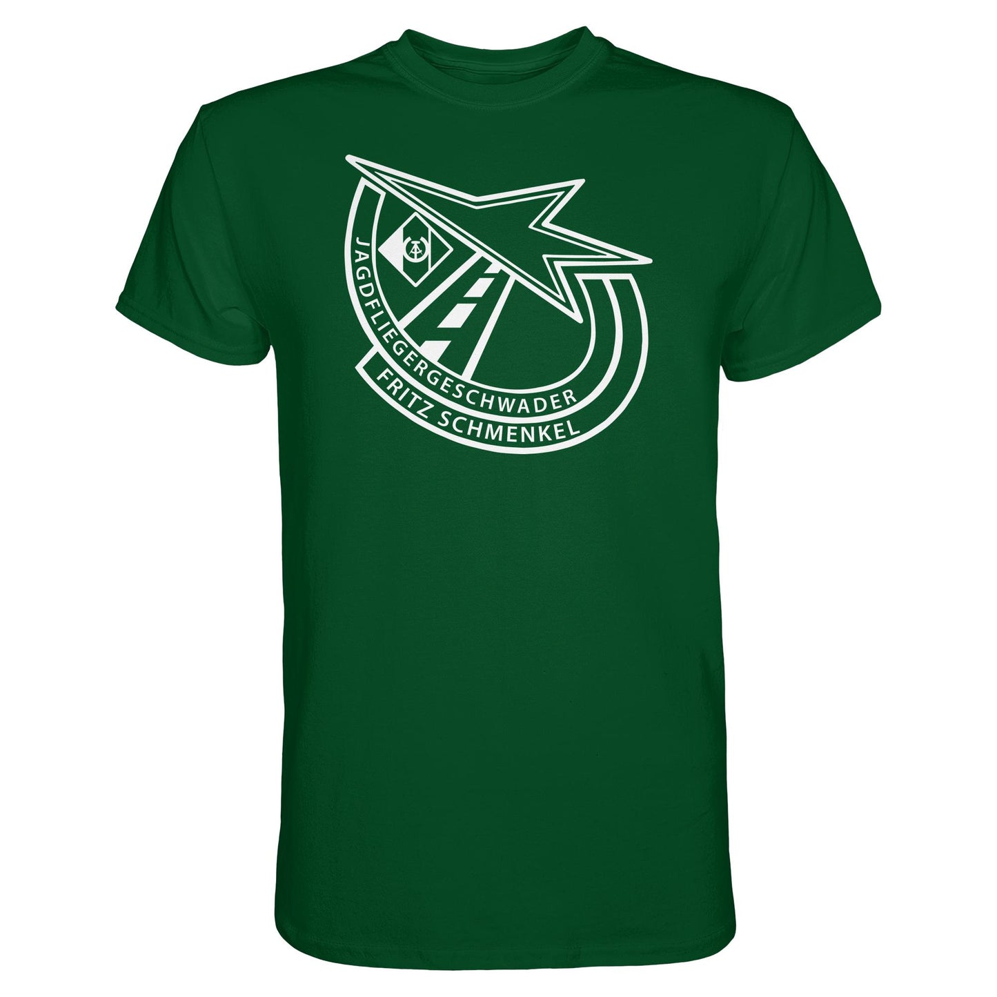 DDR Ostalgie Shirt Unisex • NVA EMBLEM - GESCHWADER FRITZ SCHMENKEL