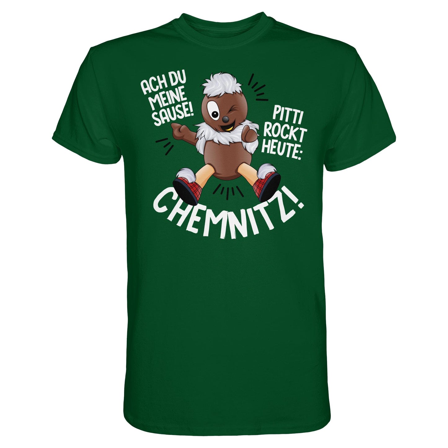 PITTI STADT-NICKI (SHIRT) • PITTI ROCKT HEUTE CHEMNITZ!