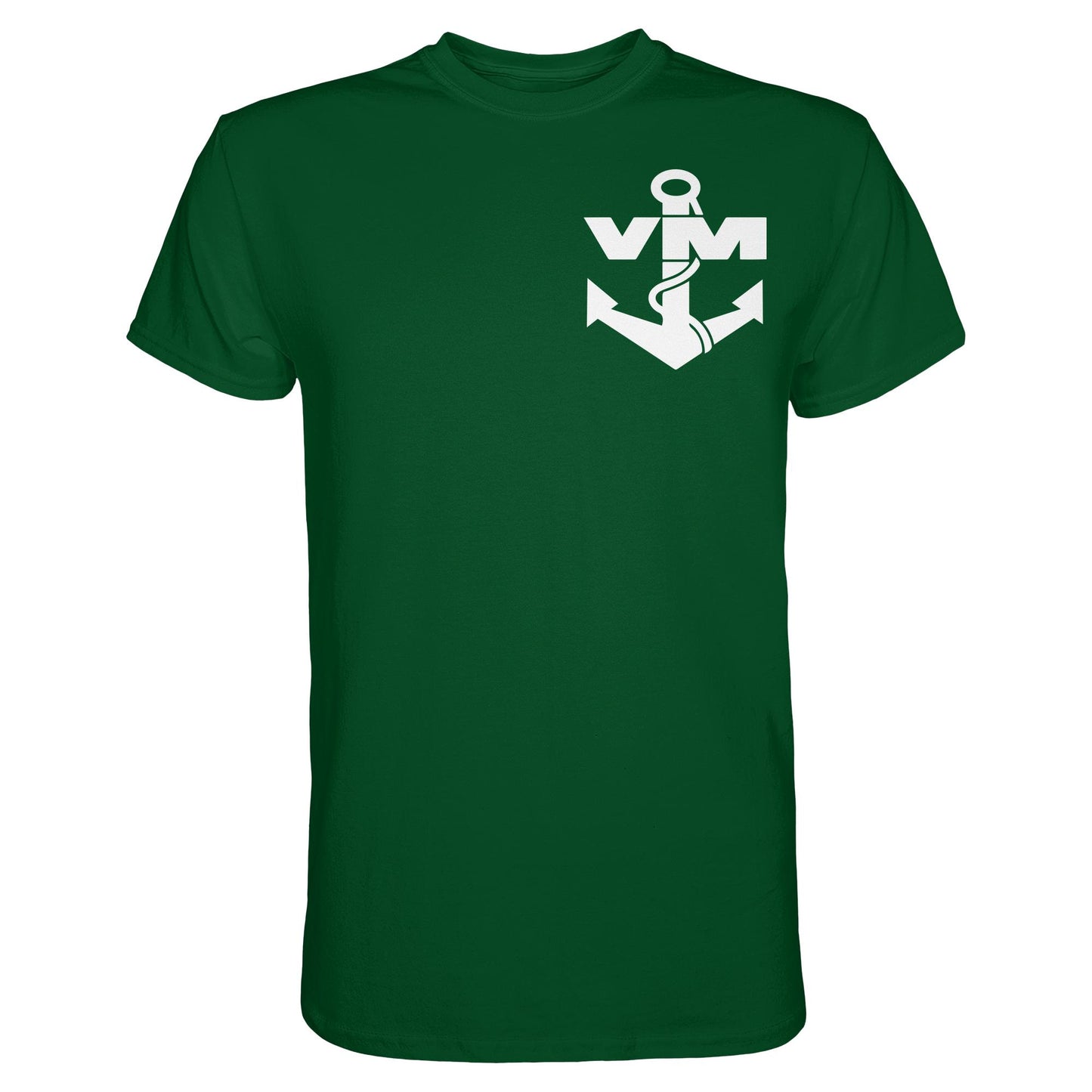 DDR Ostalgie Shirt Unisex • NVA EMBLEM - VOLKSMARINE SEESTREITKRÄFTE - DUNKEL