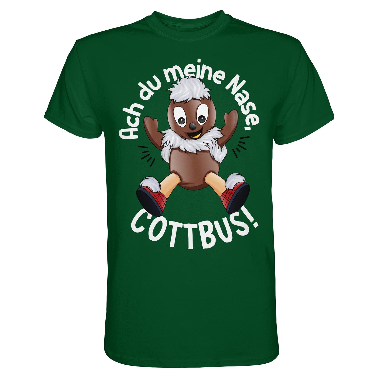 PITTI STADT-NICKI (SHIRT) • ACH DU MEINE NASE COTTBUS!