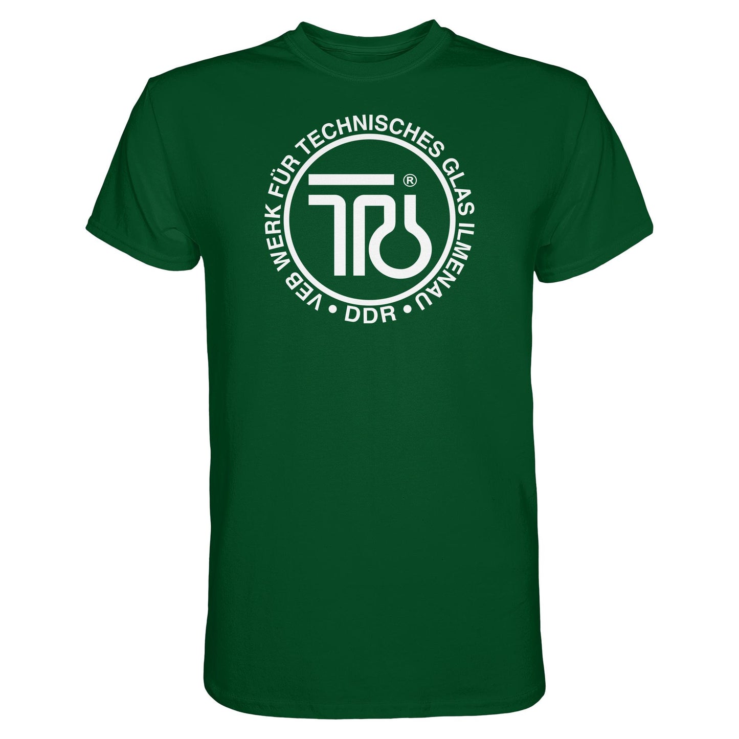 DDR Ostalgie Shirt Unisex • VEB WERK FÜR TECHNISCHES GLAS ILMENAU