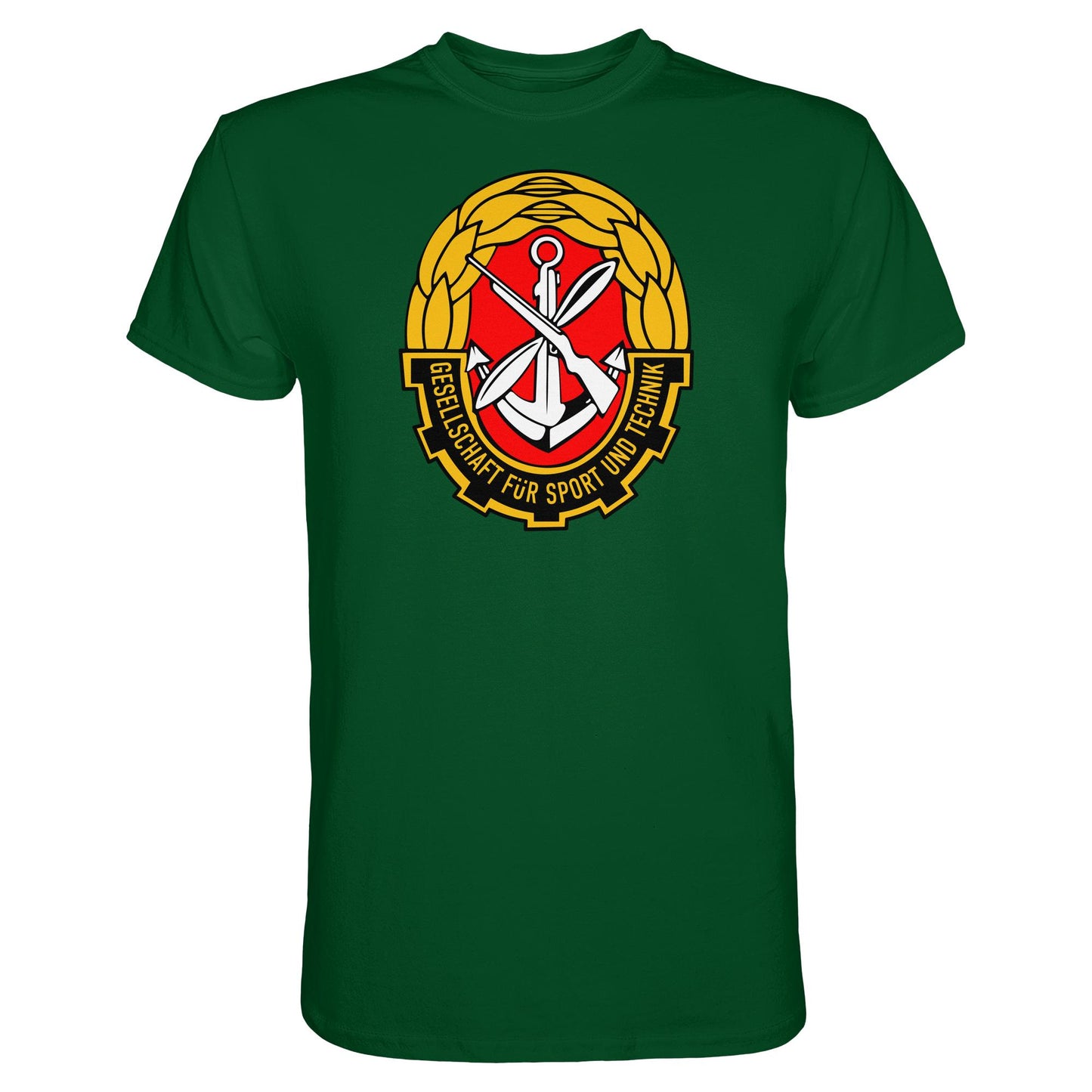 DDR Ostalgie Shirt Unisex • GST - GESELLSCHAFT FÜR SPORT UND TECHNIK