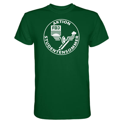 DDR Ostalgie Shirt Unisex • FDJ AKTION STUDENTENSOMMER