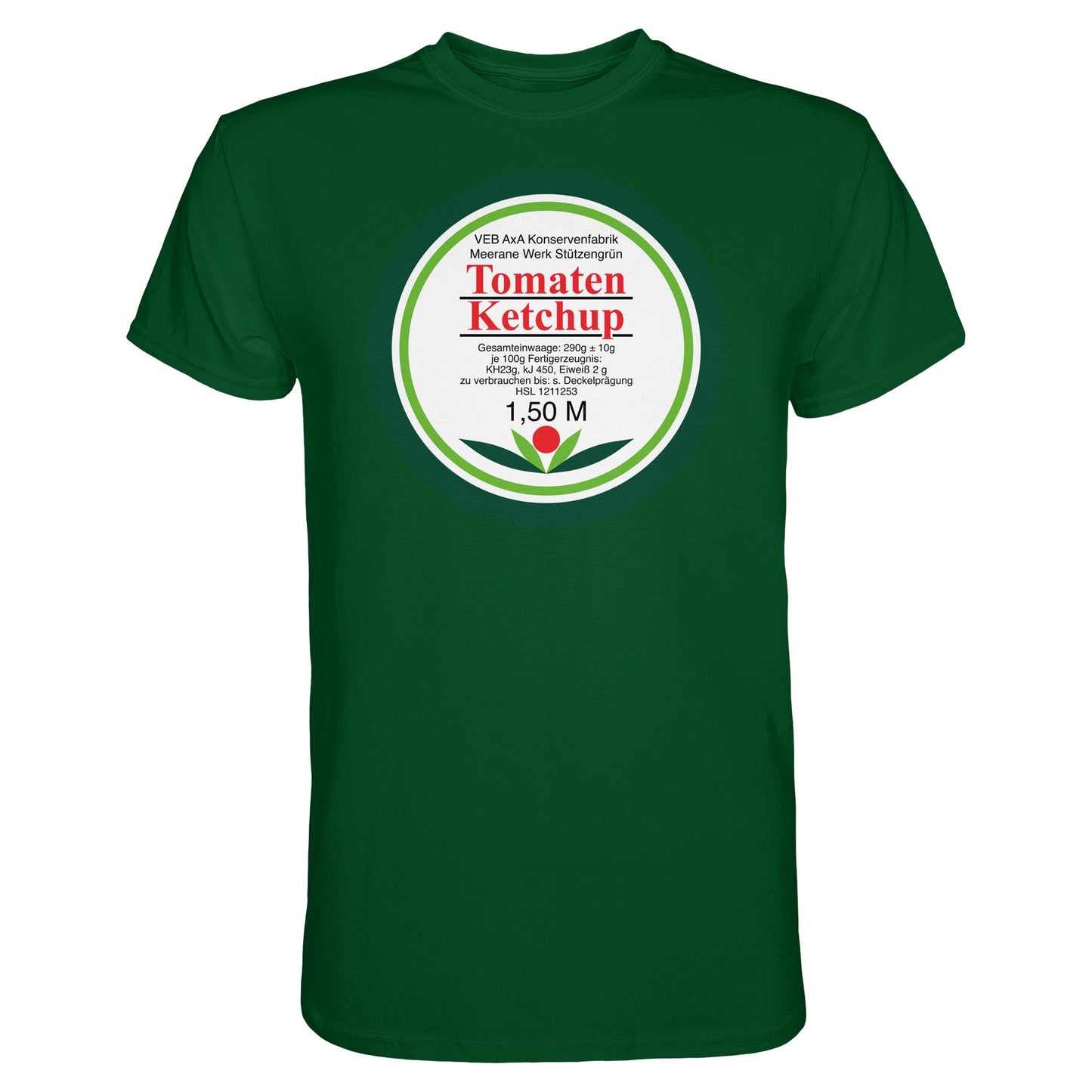 DDR Ostalgie Shirt Unisex • VEB AXA KONSERVEN MEERANE - TOMATEN-KETCHUP