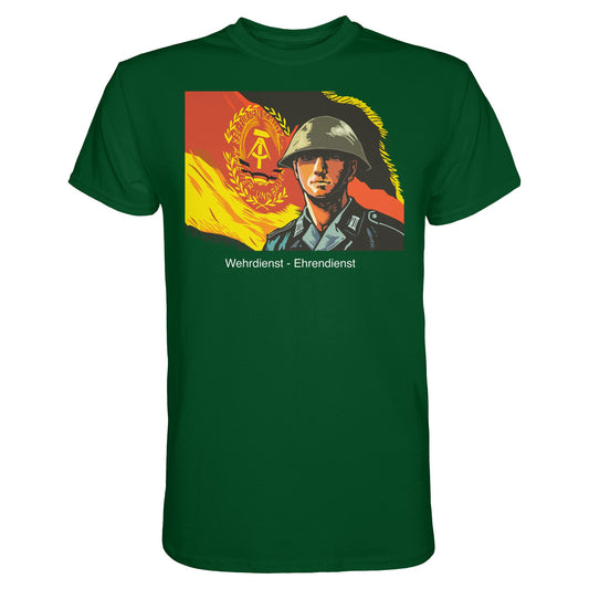 DDR Ostalgie Shirt Unisex • NVA WEHRDIENST - EHRENDIENST