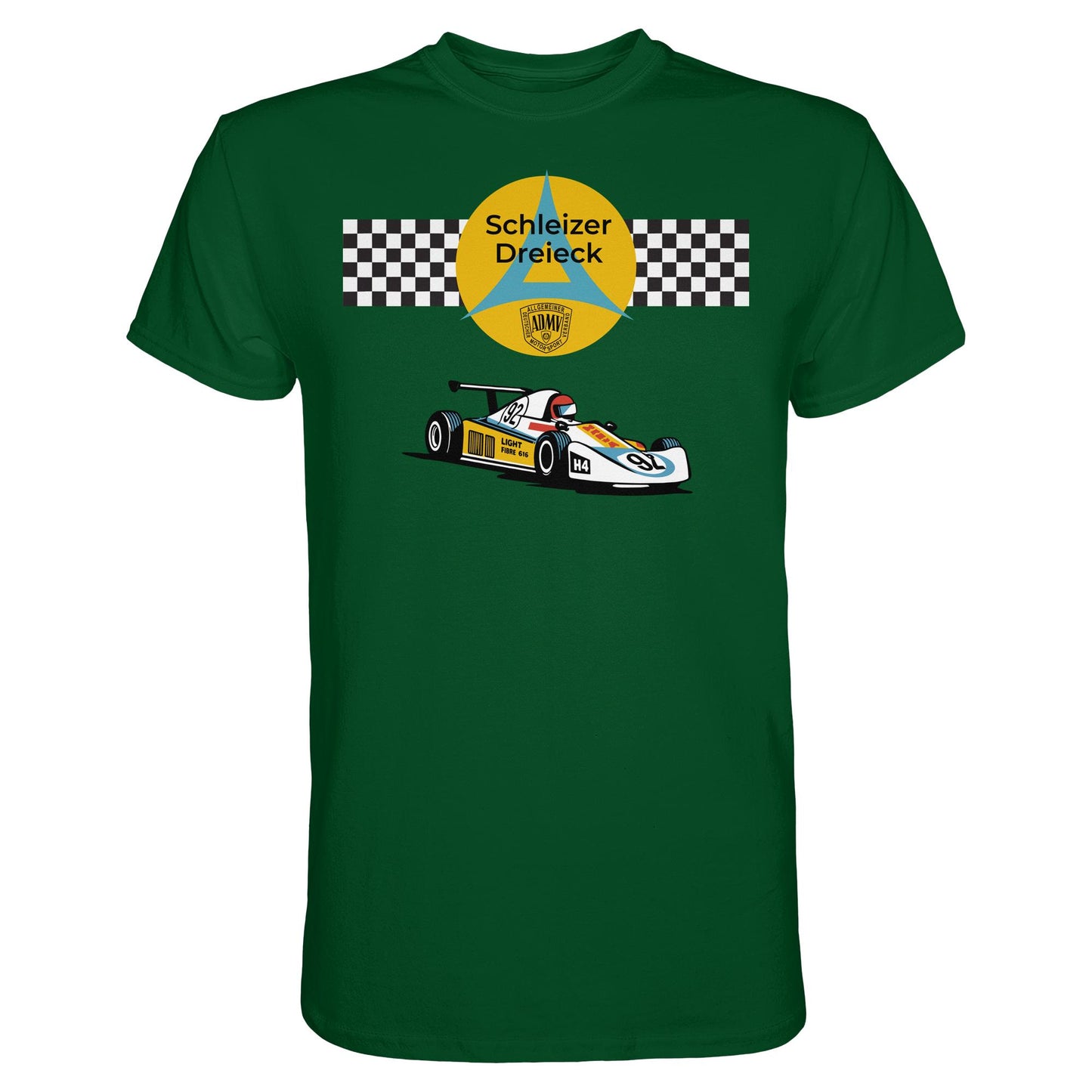 DDR Ostalgie Shirt Unisex • SCHLEIZER DREIECK DDR (ORIGINAL-WIMPEL)