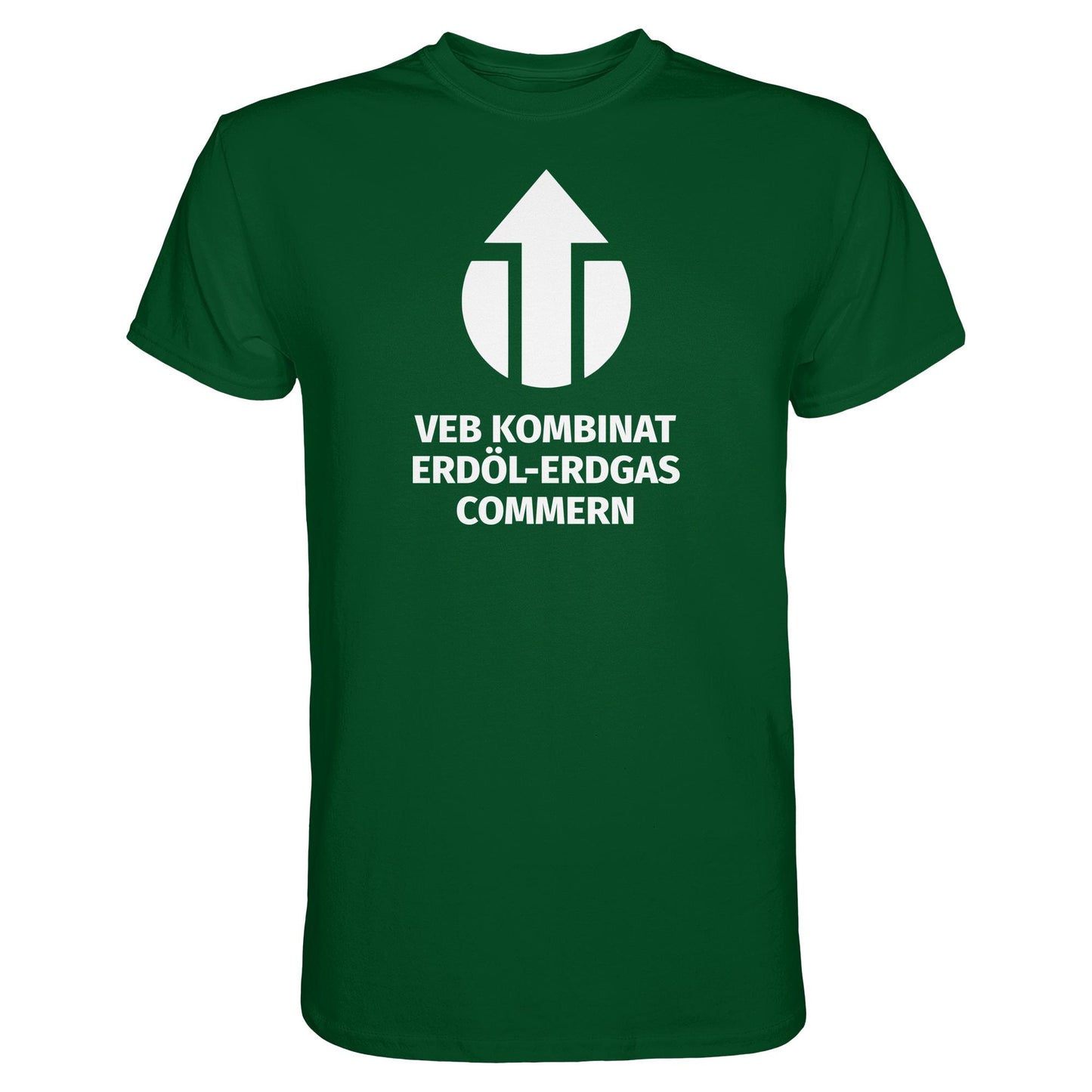 DDR Ostalgie Shirt Unisex • VEB KOMBINAT ERDÖL-ERDGAS COMMERN