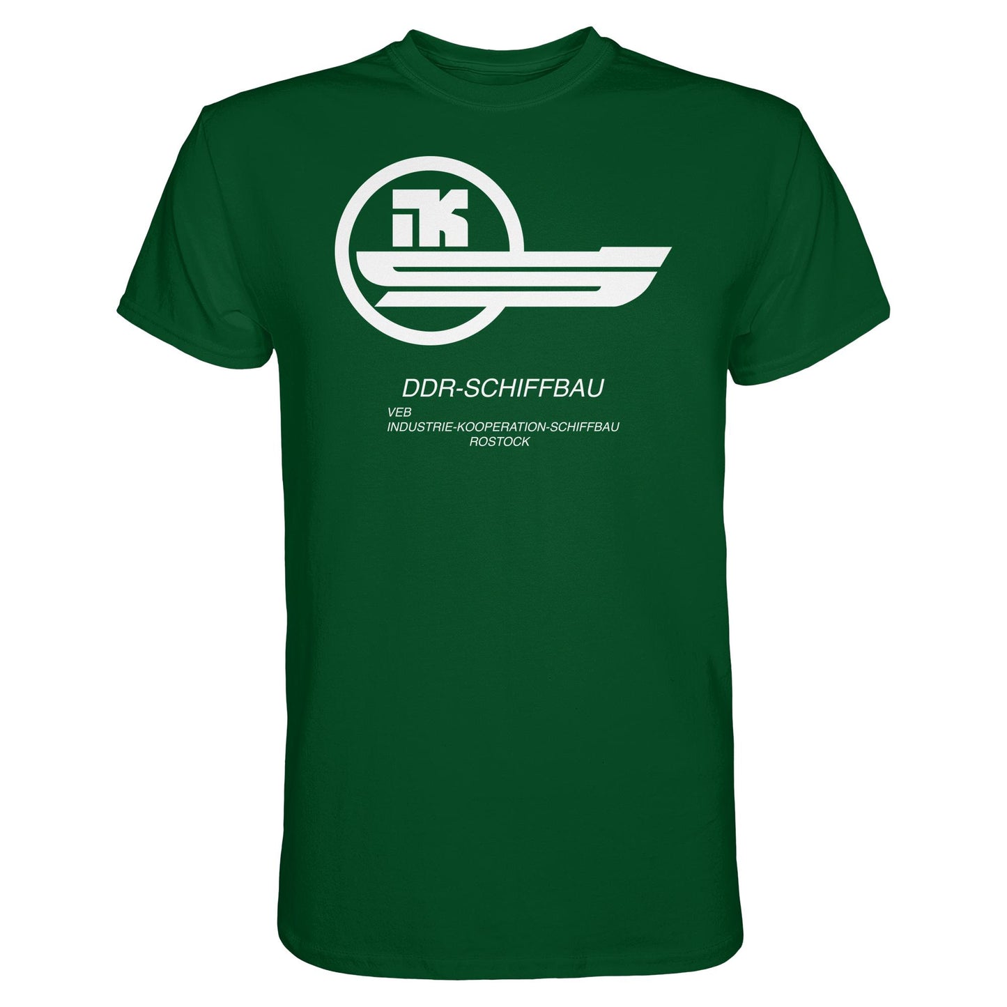 DDR Ostalgie Shirt Unisex • VEB INDUSTRIE-KOOPERATION SCHIFFBAU ROSTOCK
