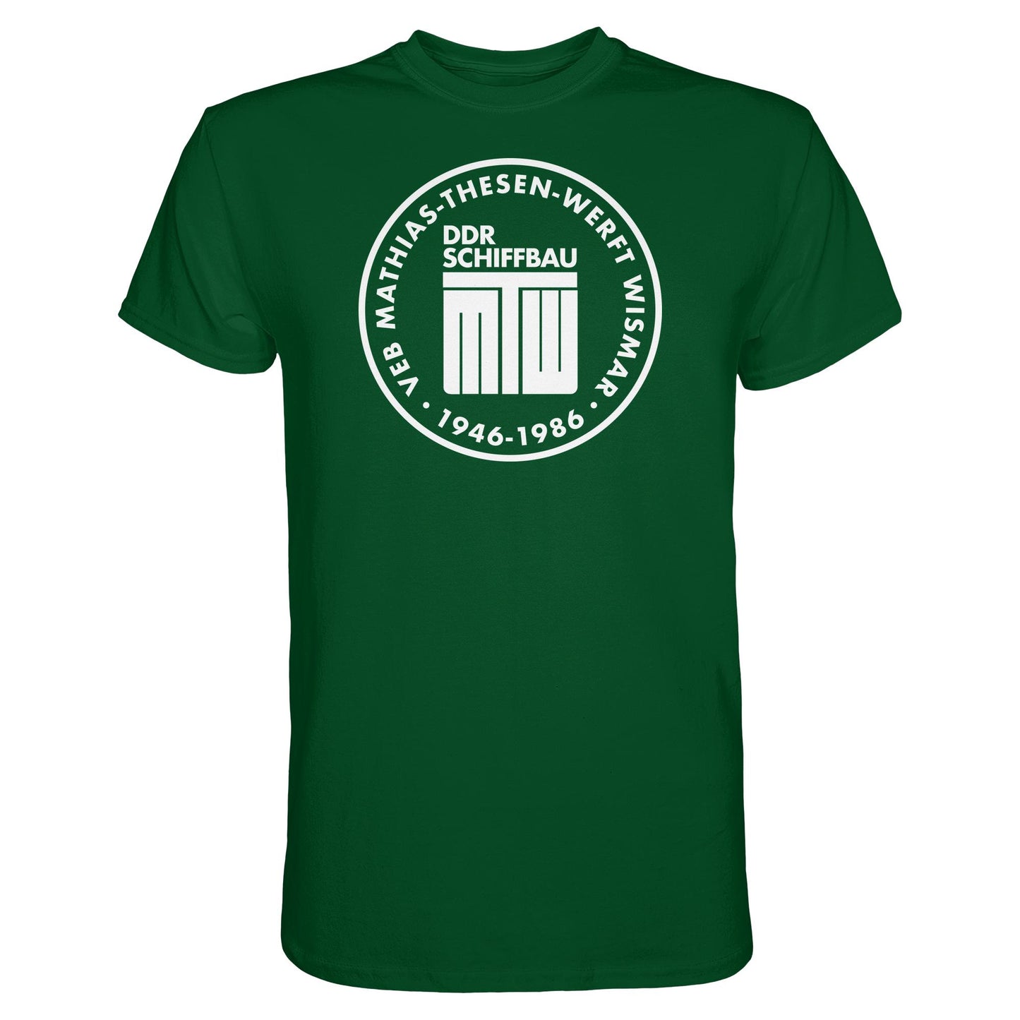DDR Ostalgie Shirt Unisex • MATHIAS-THESEN-WERFT WISMAR