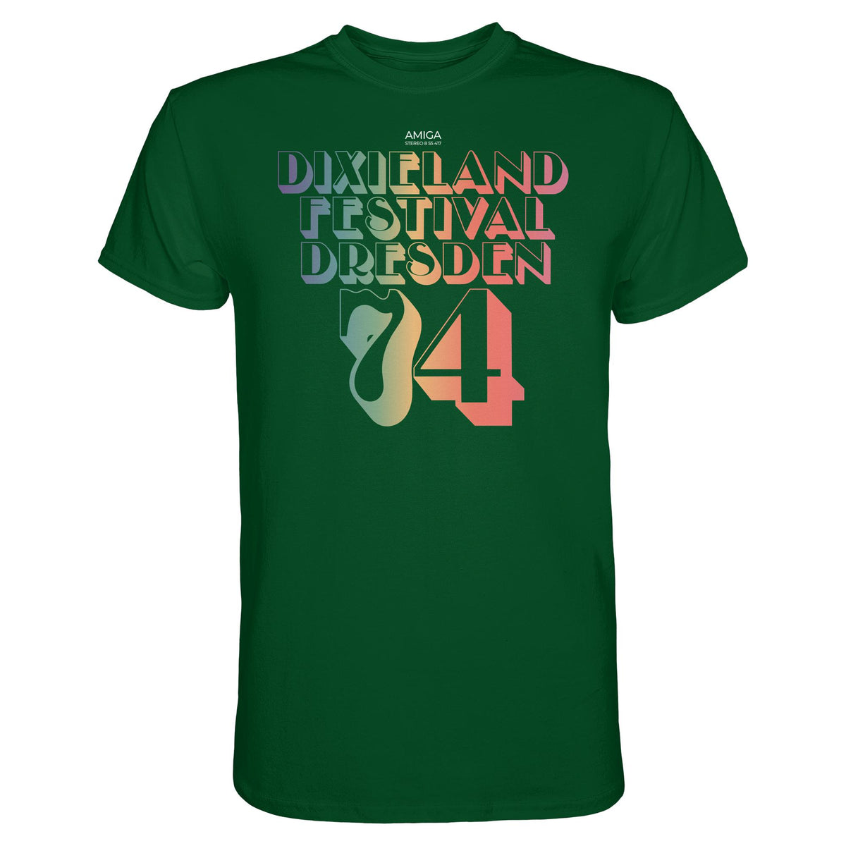 DDR Ostalgie Shirt Unisex • DIXIELAND FESTIVAL DRESDEN 1974 (ORIGINAL-PLATTE)