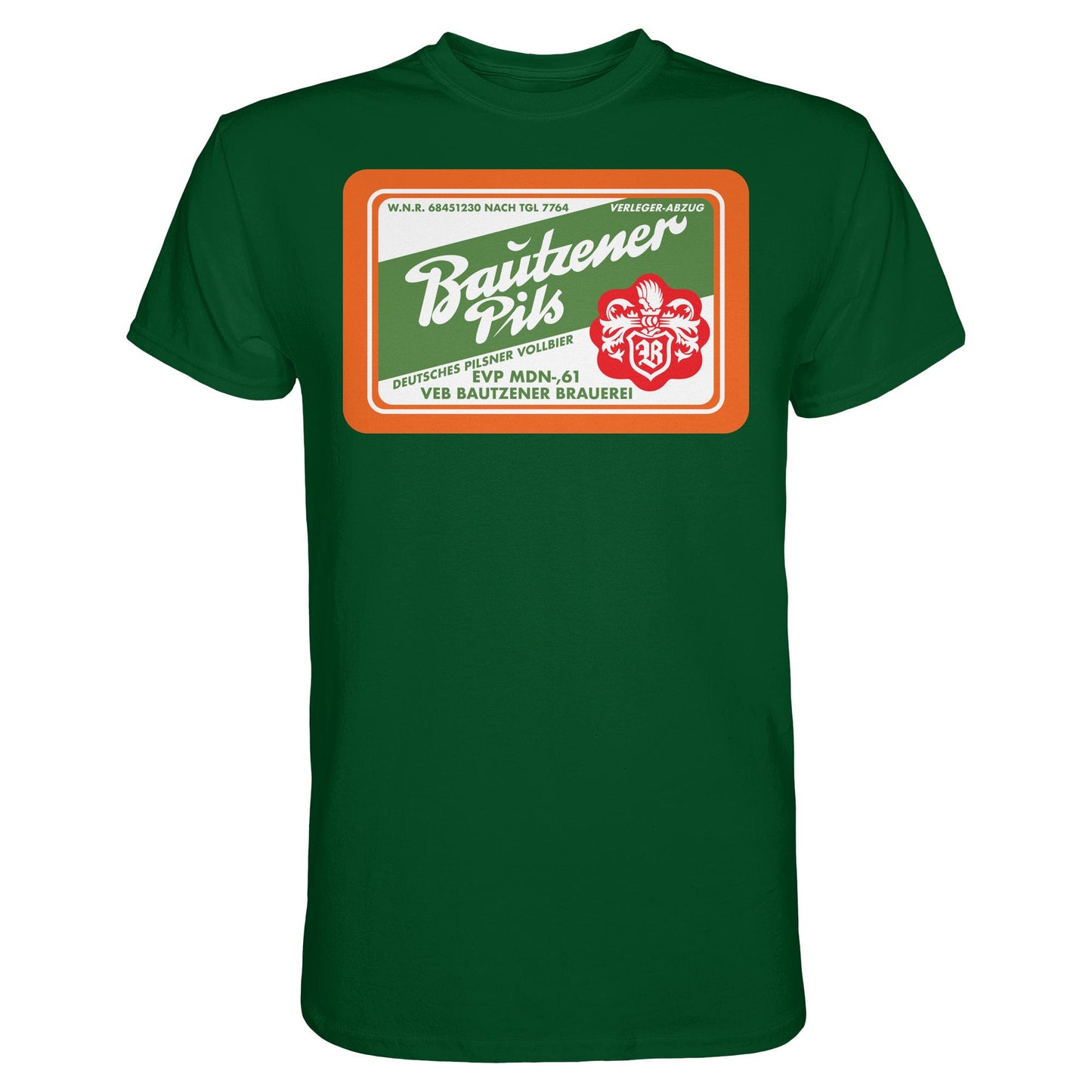 DDR Ostalgie Shirt Unisex • VEB BAUTZENER BRAUEREI