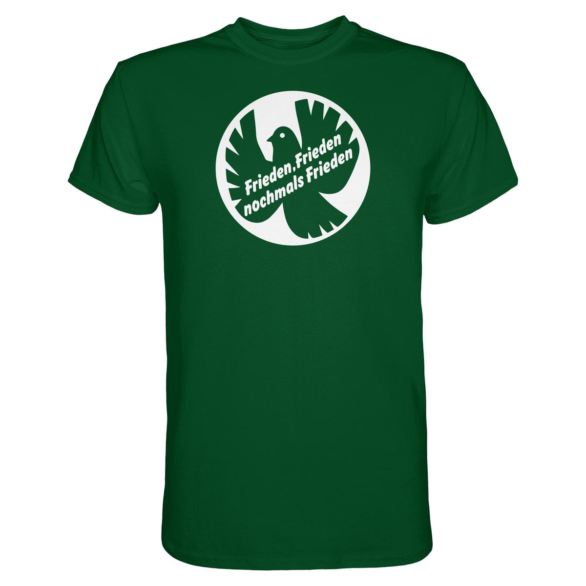 DDR Ostalgie Shirt Unisex • FRIEDEN, FRIEDEN NOCHMALS FRIEDEN (ORIGINAL BANNER)