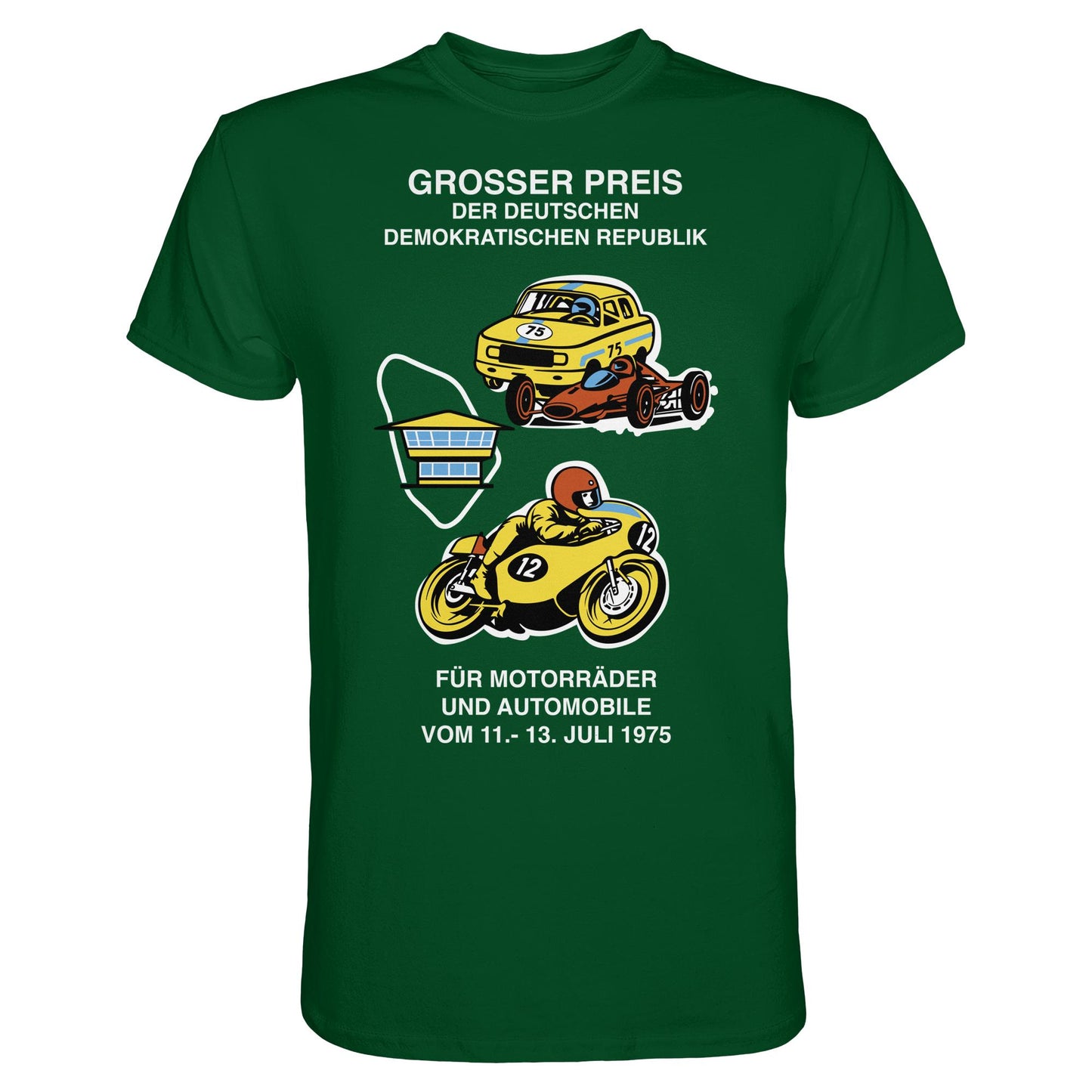 DDR Ostalgie Shirt Unisex • GROSSER PREIS DER DDR 1975
