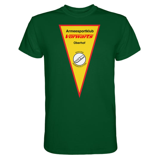 DDR Ostalgie Shirt Unisex • ARMEESPORTKLUB VORWÄRTS OBERHOF - RENNSCHLITTEN