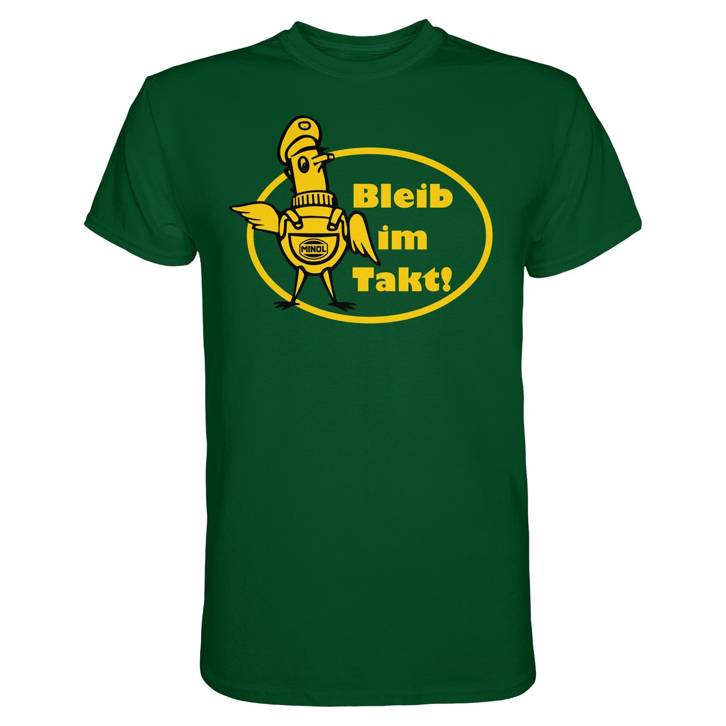 DDR Ostalgie Shirt Unisex • MINOL - BLEIB IM TAKT