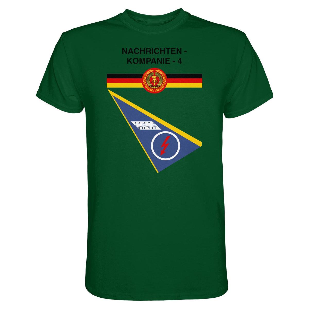 DDR Ostalgie Shirt Unisex • NVA - NACHRICHTENKOMPANIE 4