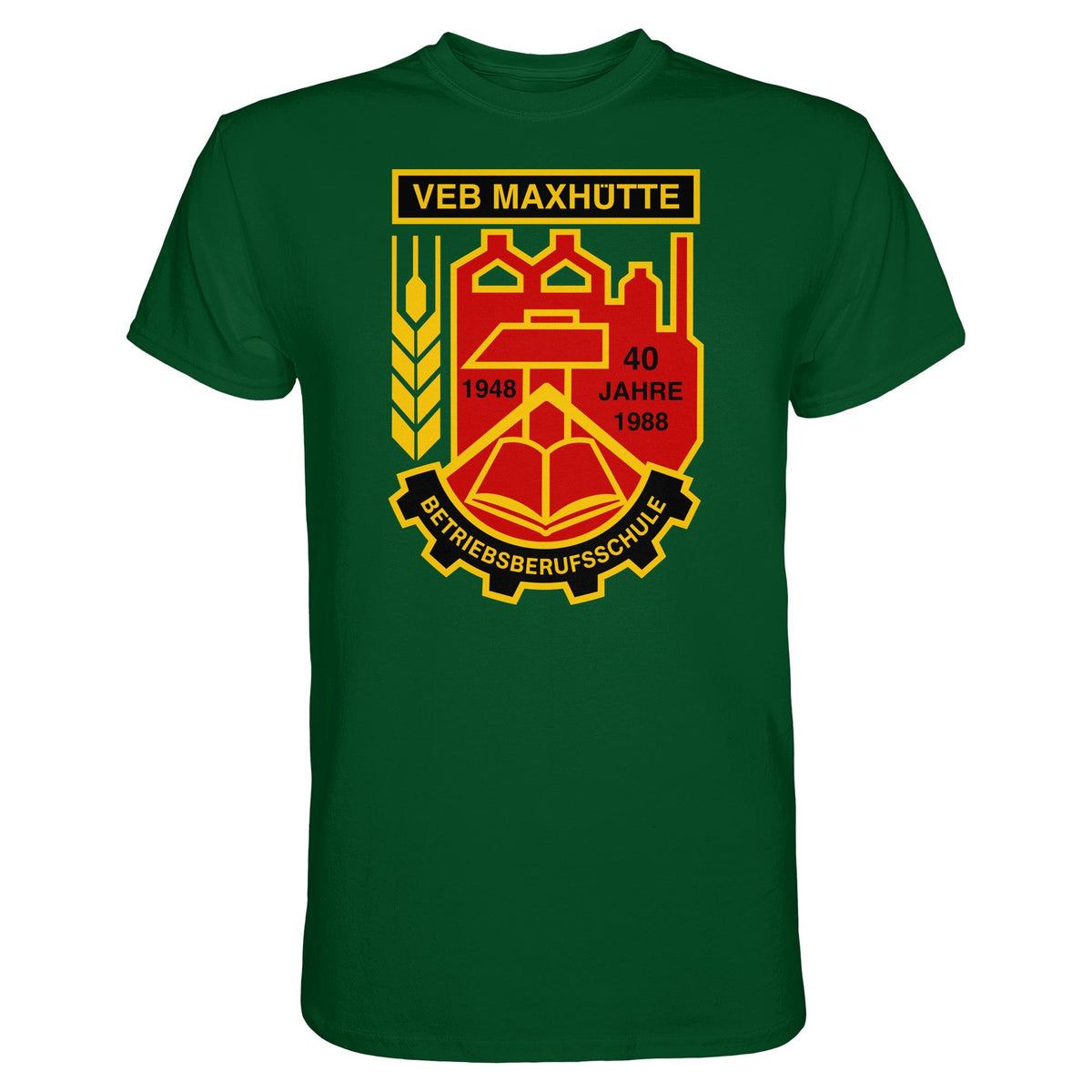 VEB MAXHÜTTE - BETRIEBSBERUFSSCHULE | DDR Ostalgie Shirt Unisex