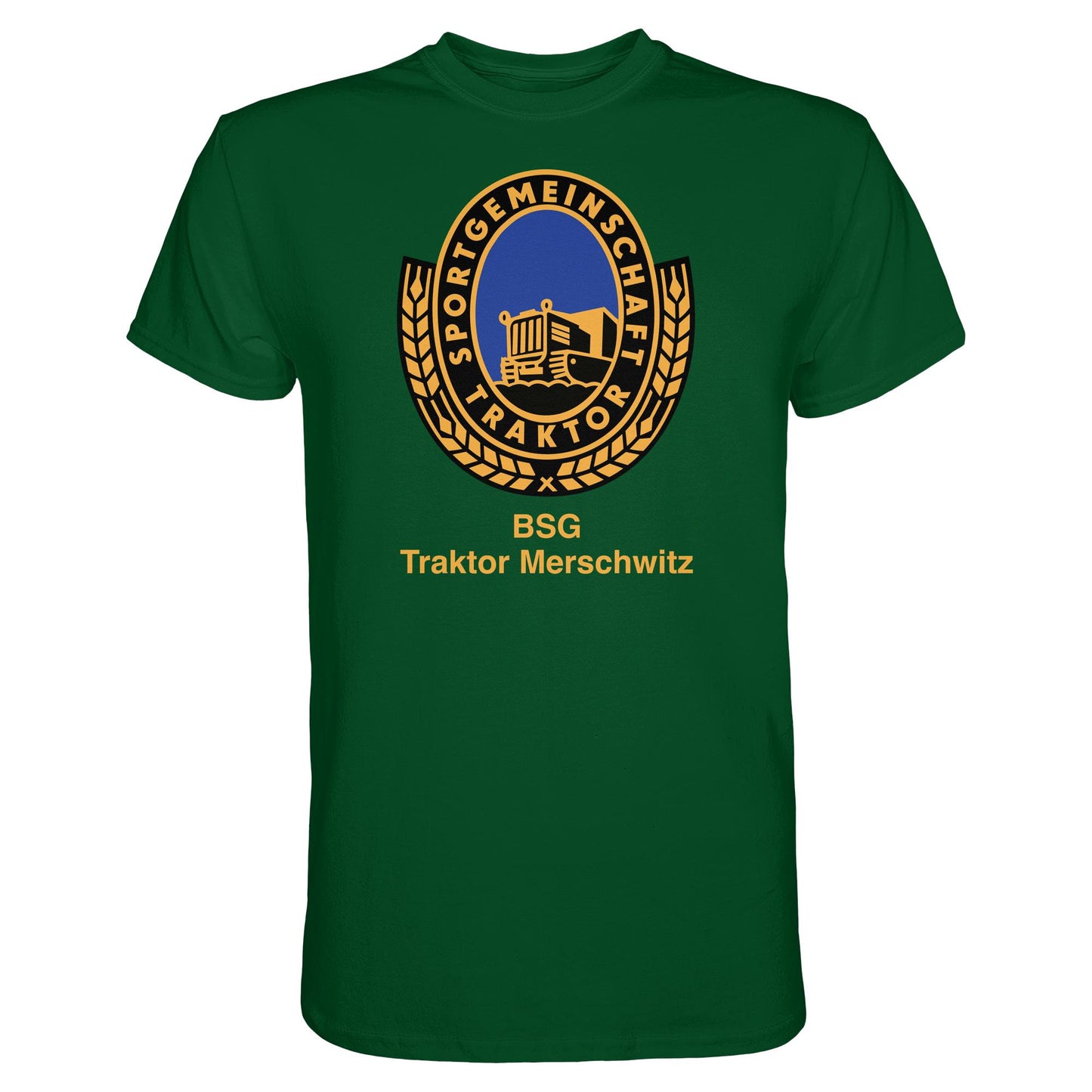 DDR Ostalgie Shirt Unisex • BSG TRAKTOR MERSCHWITZ