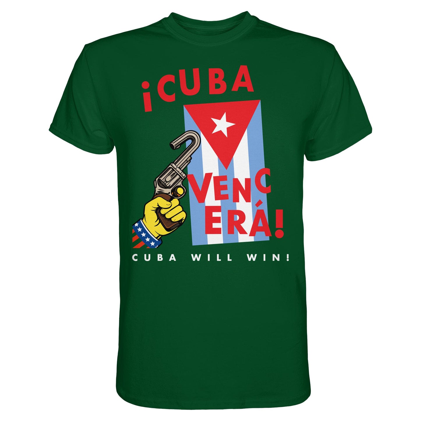 DDR Ostalgie Shirt Unisex • VENCERÁ! CUBA WILL WIN! (ORIGINAL POSTER KUBA)