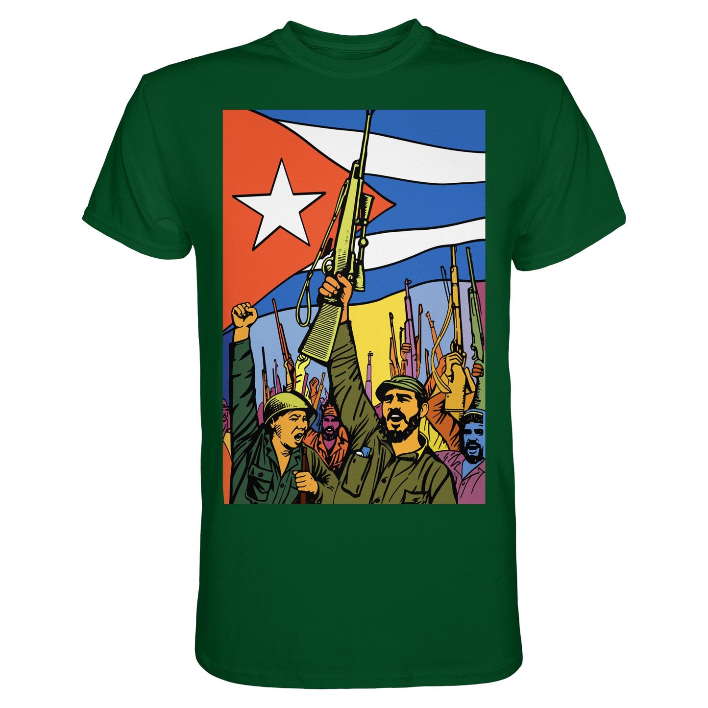 DDR Ostalgie Shirt Unisex • KUBANISCHE REVOLUTION (ORIGINAL POSTER)