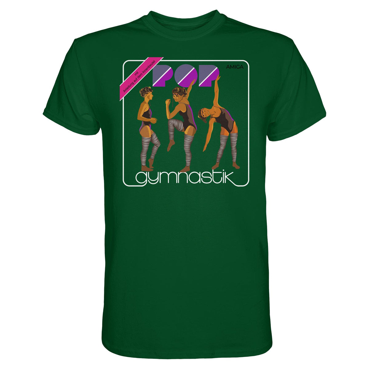 DDR Ostalgie Shirt Unisex • AMIGA POP-GYMNASTIK (ORIGINAL PLATTENCOVER)