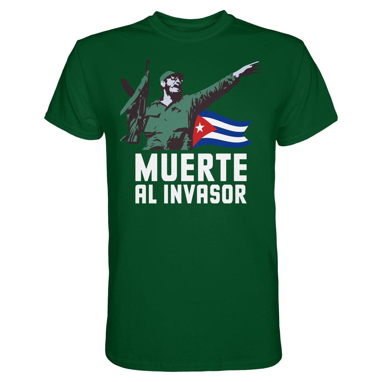 DDR Ostalgie Shirt Unisex • KUBA - MUERTE AL INVASOR