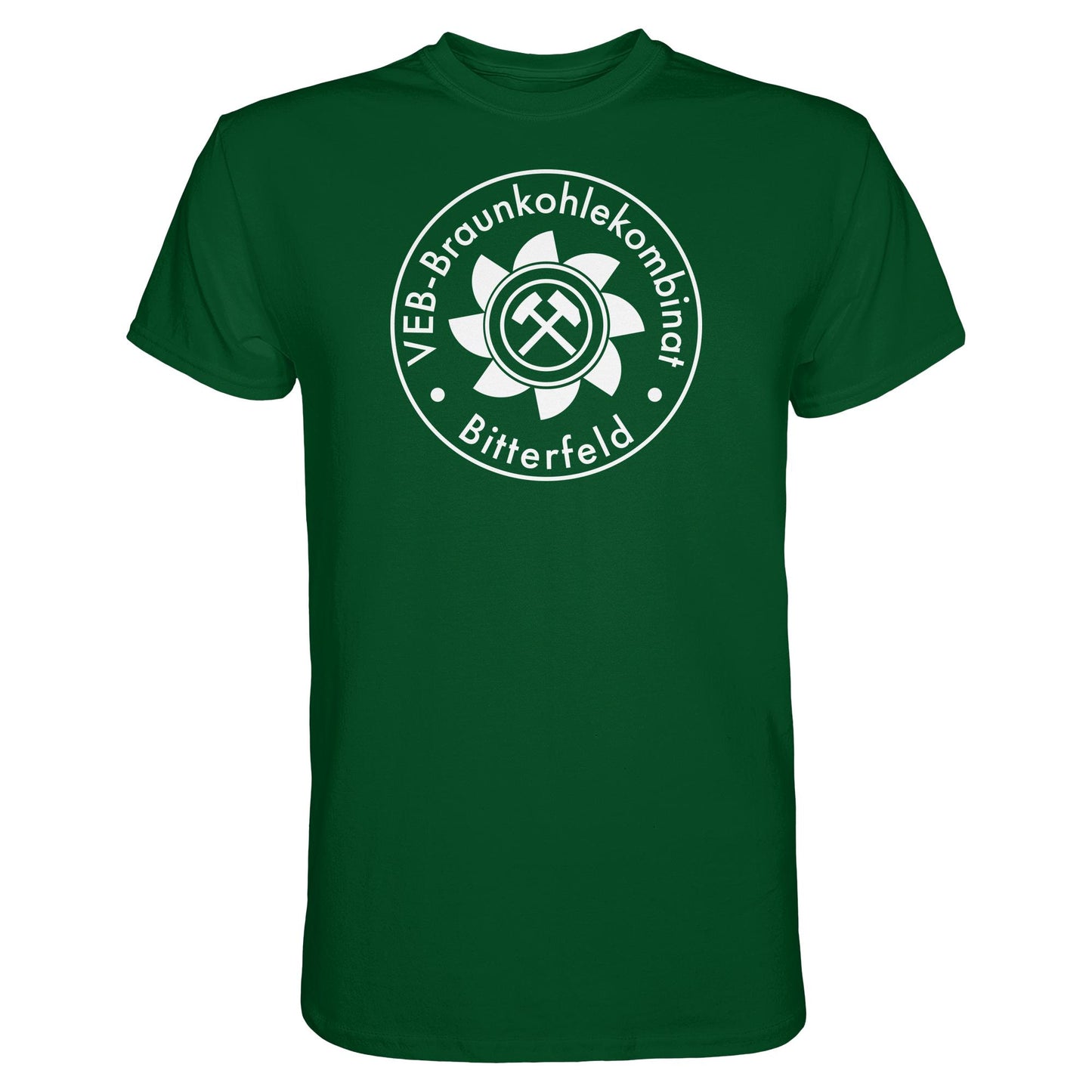 DDR Ostalgie Shirt Unisex • VEB BRAUNKOHLEKOMBINAT BITTERFELD