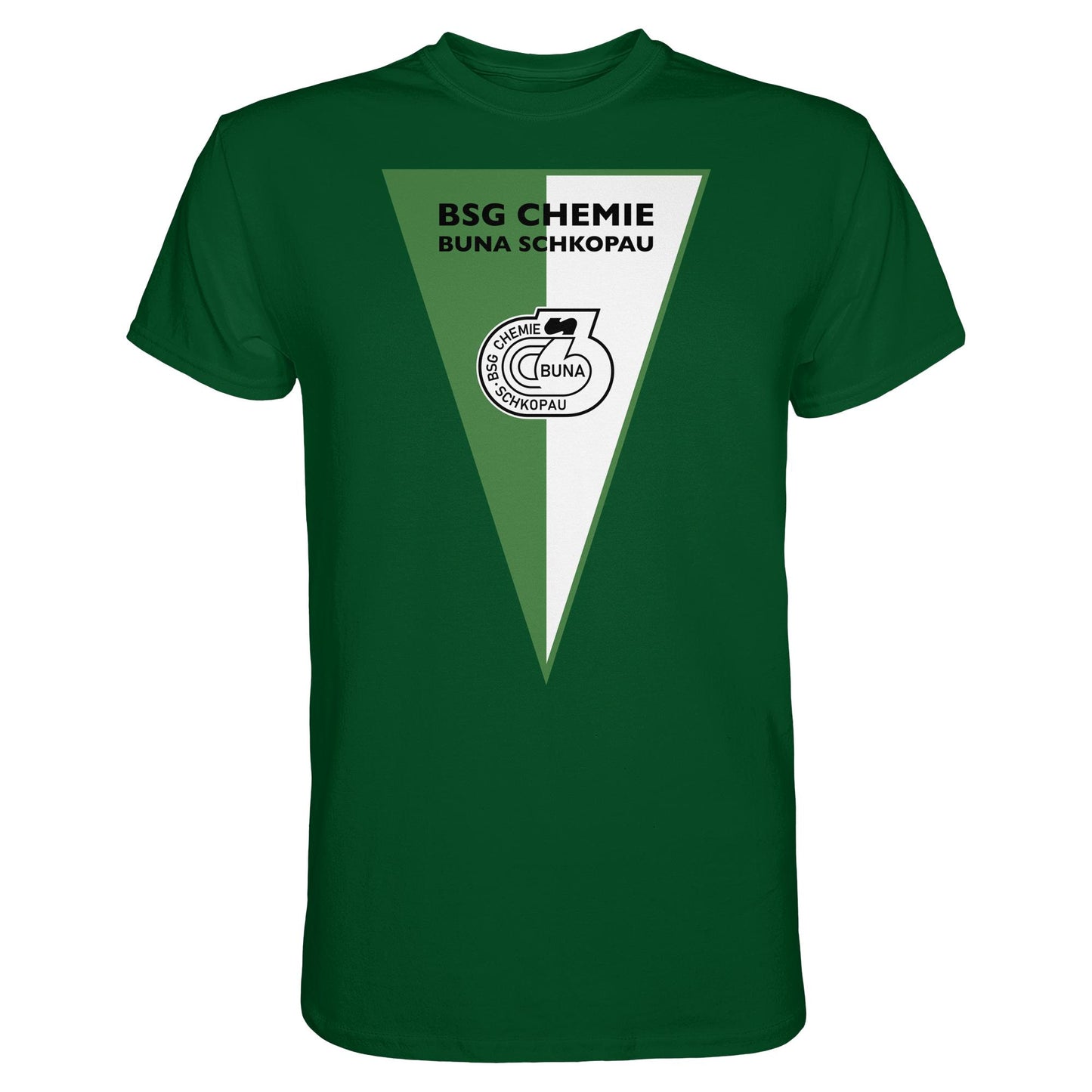 DDR Ostalgie Shirt Unisex • BSG CHEMIE BUNA SCHKOPAU (ORIGINALWIMPEL)