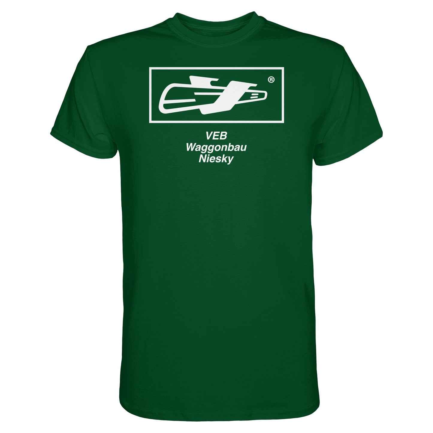 DDR Ostalgie Shirt Unisex • VEB WAGGONBAU NIESKY