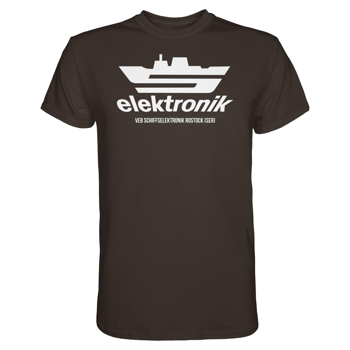 DDR Ostalgie Shirt Unisex • VEB SCHIFFSELEKTRONIK ROSTOCK