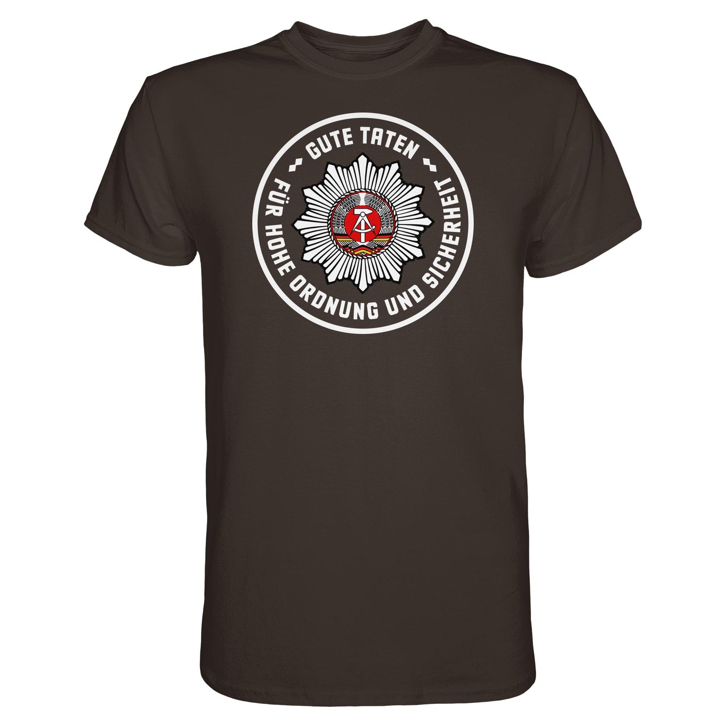 DDR Ostalgie Shirt Unisex • ABZEICHEN VOLKSPOLIZEI FÜR JUNGE PIONIERE