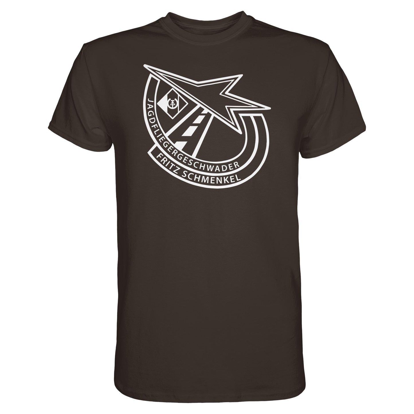 DDR Ostalgie Shirt Unisex • NVA EMBLEM - GESCHWADER FRITZ SCHMENKEL