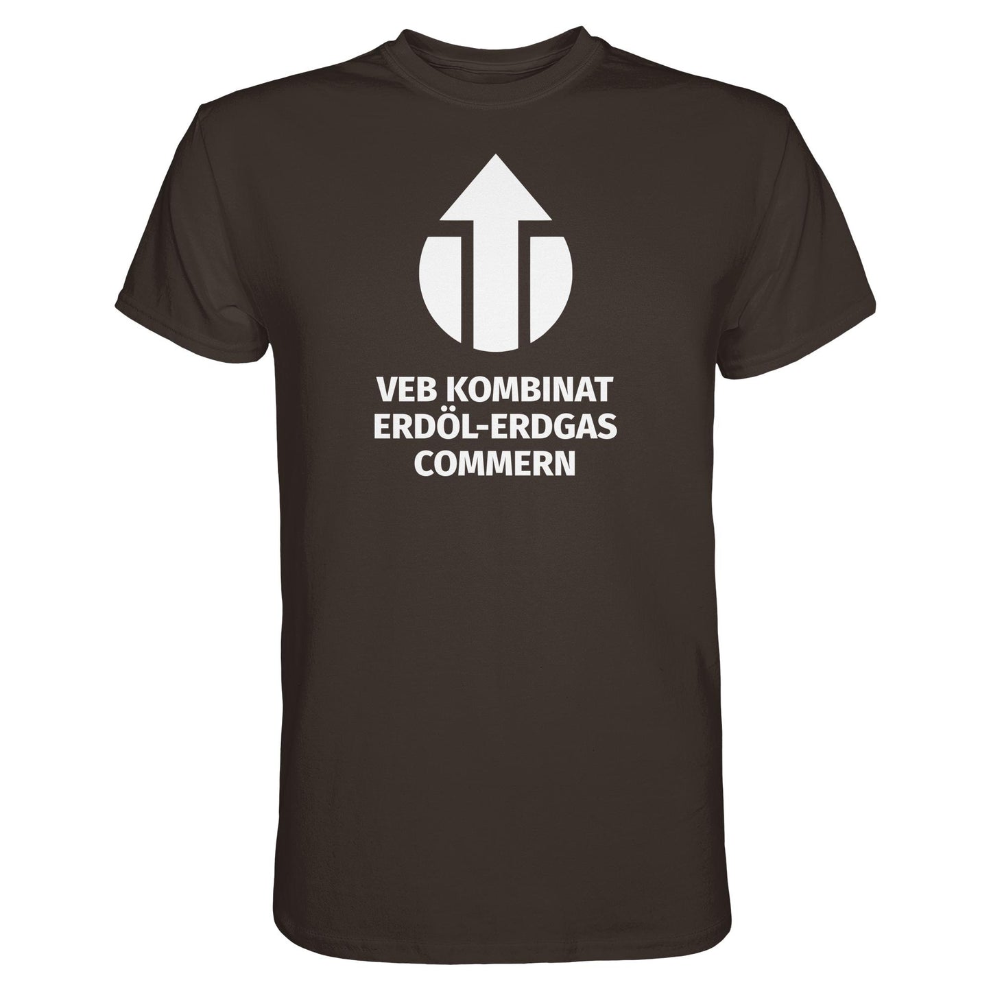 DDR Ostalgie Shirt Unisex • VEB KOMBINAT ERDÖL-ERDGAS COMMERN